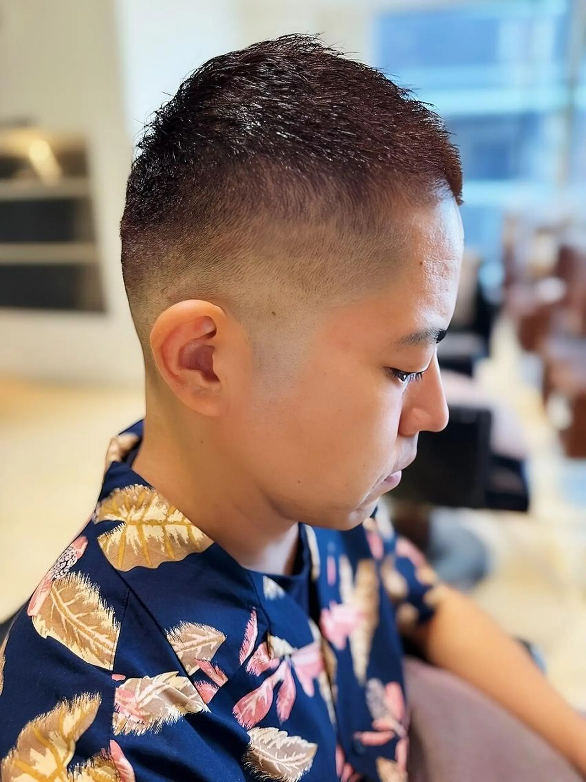 メンズ フェードカット メンズハイライト メンズパーマ カット 💈メンズ専門💈 ✂︎美容師✂︎渡辺翔のヘアスタイル