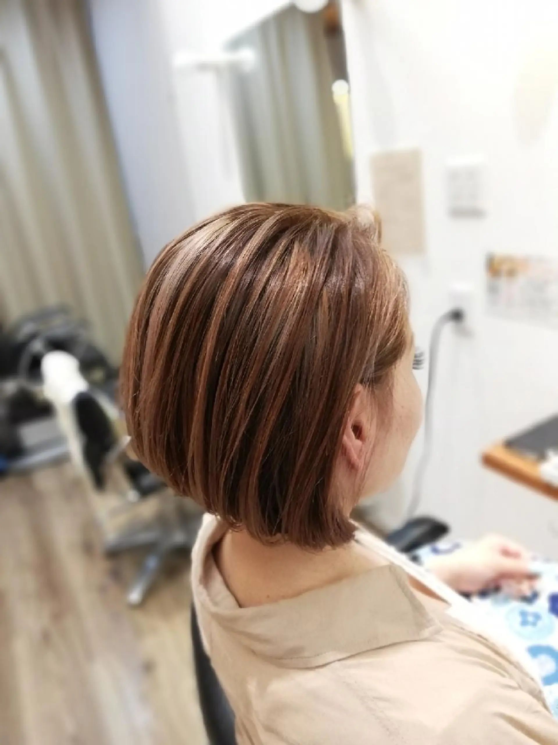 ショート カラー 北林 弘展のヘアスタイル