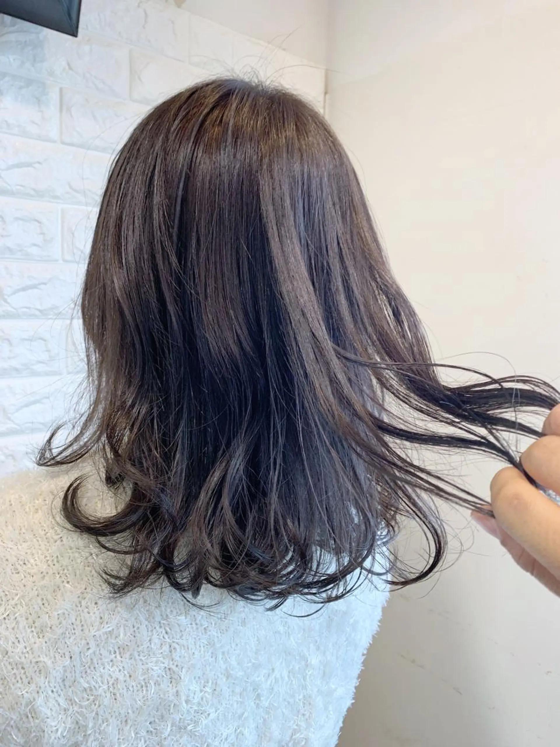 ショート カラー ヘアアレンジ アッシュ アッシュブラウン ブラウンカラー 🌿‬ ܸAir 透明感🌱西村知佳のヘアスタイル