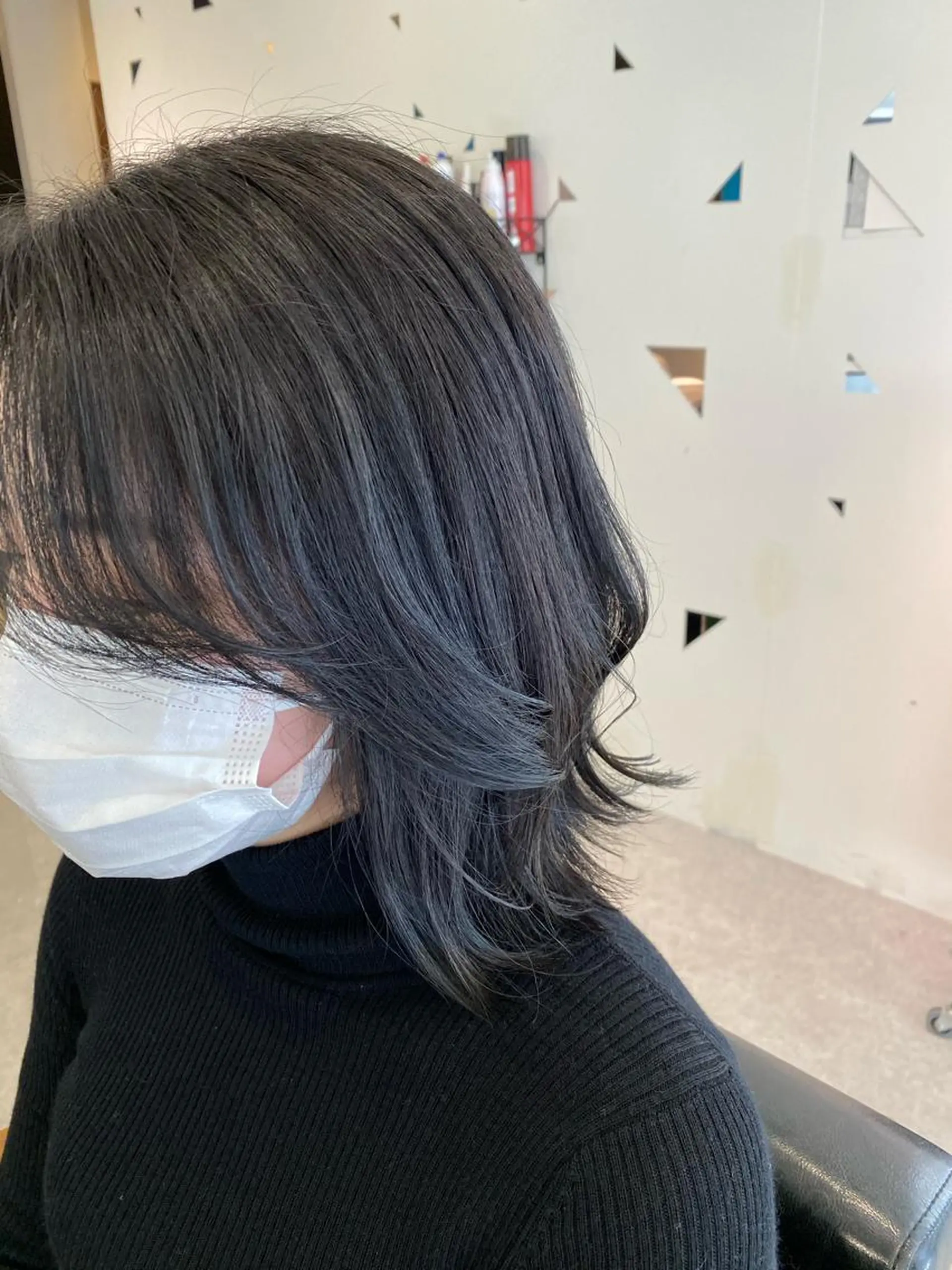 ミディアム カラー ヘアアレンジ Rely 美空のヘアスタイル