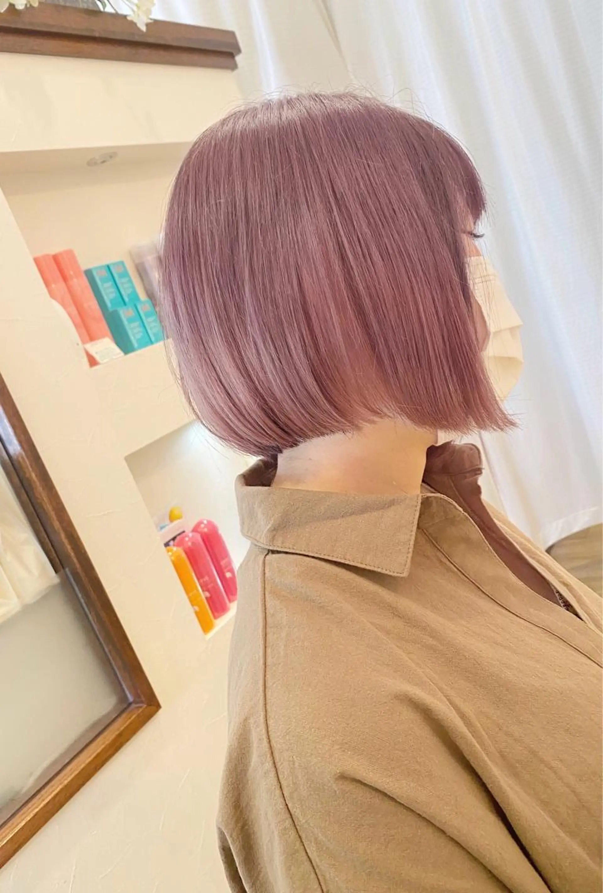 ショート カラー カット ヘアカラー grand juteのヘアスタイル