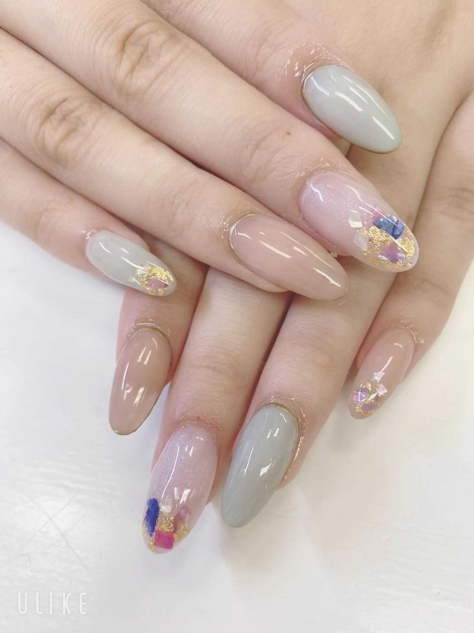 ミディアム ハンドネイル JNA認定講師🌸 RIEのネイルデザイン