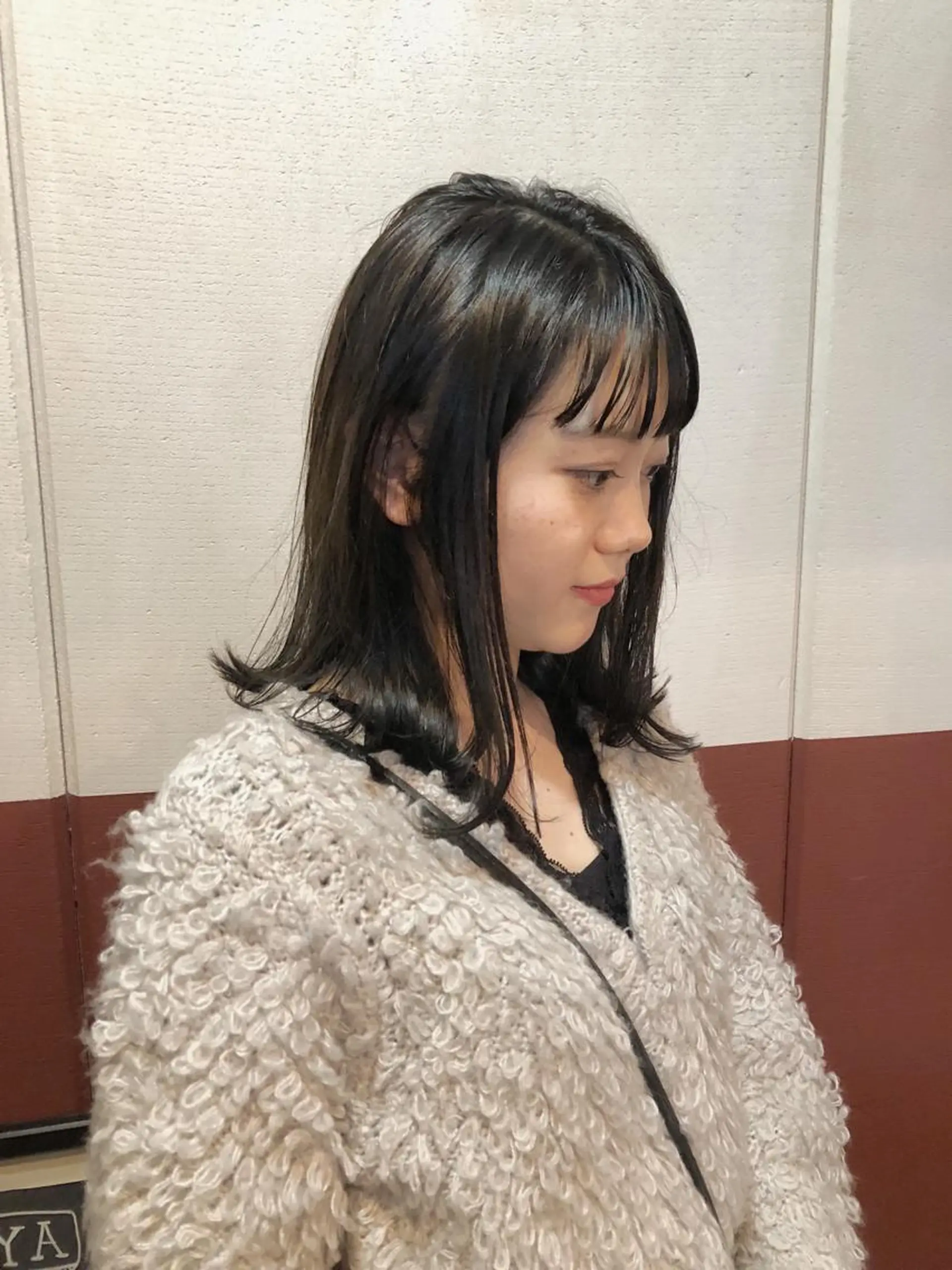 ミディアム カラー ノグチ ユウキ/ボブのヘアスタイル