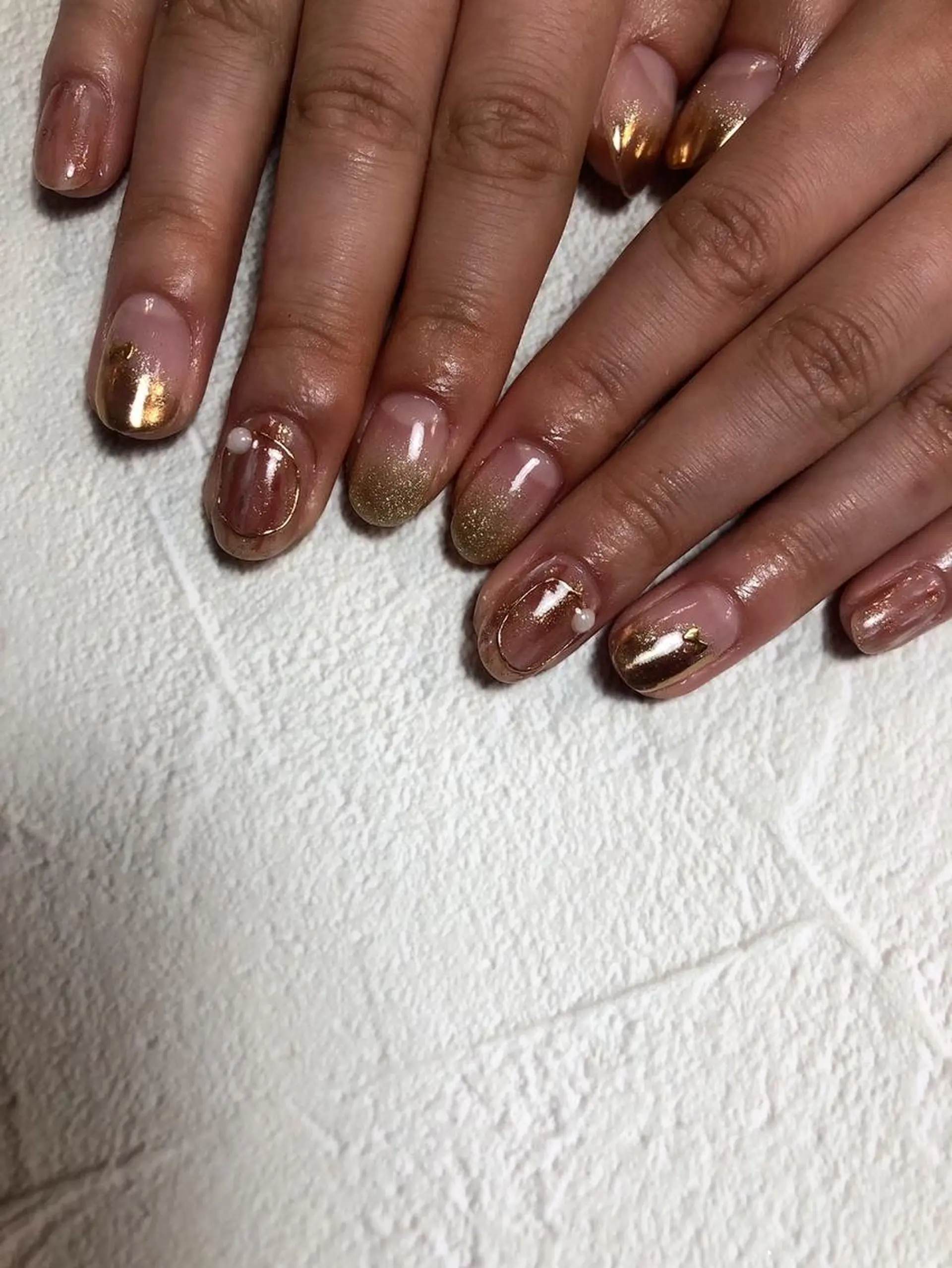 ネイル アートネイル 持ち込み ワンカラーネイル ハンドネイル Nailist Honamiのネイルデザイン