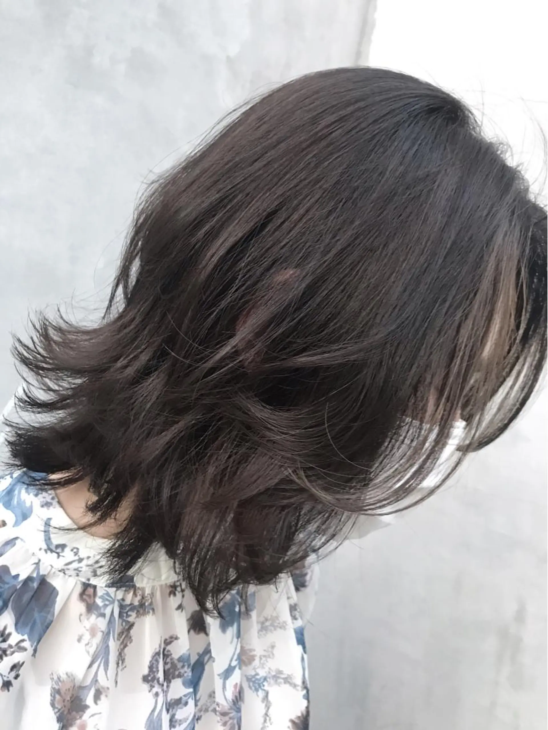 ミディアム カラー BEBE所属・ご新規様限定 透明感カラーKANAのヘアスタイル