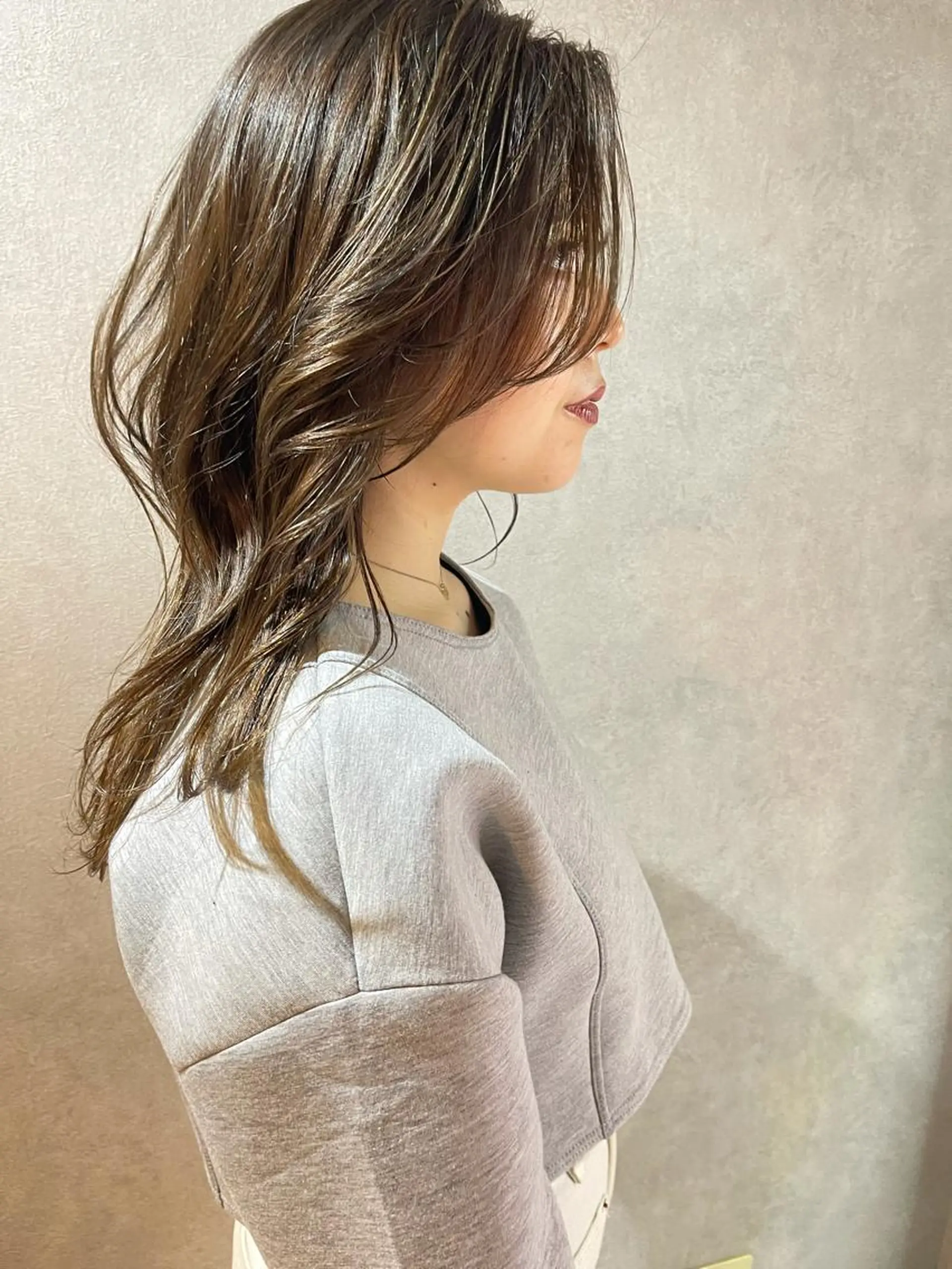 セミロング カラー モテ髪支持率NO.1 KENJIROのヘアスタイル