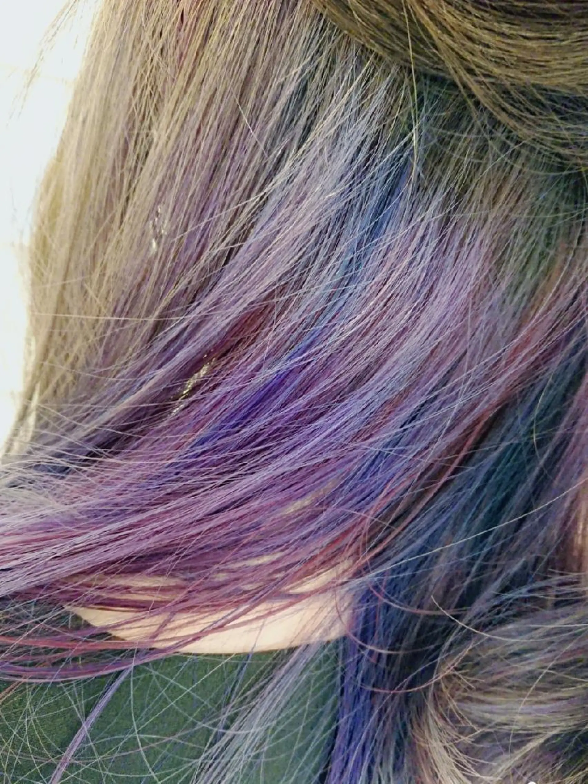 セミロング カラー ブリーチ ユニコーンカラー GO TODAY SHAiRE SALON キラリトギンザ店所属・🐱higajo🐱 比嘉門(ヒガジョウ)のヘアスタイル