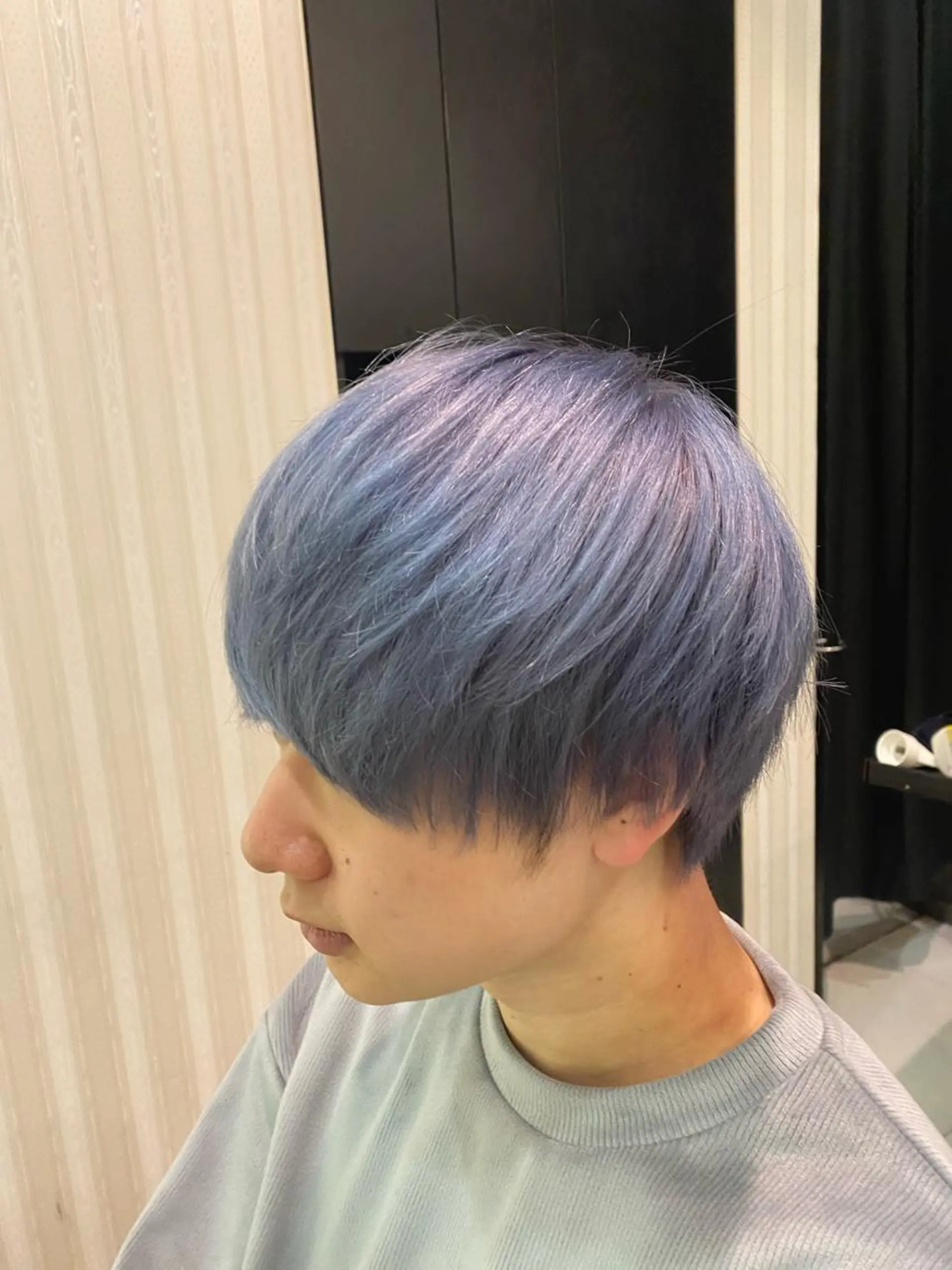 ショート ヘアカラー 及川 歩真のヘアスタイル