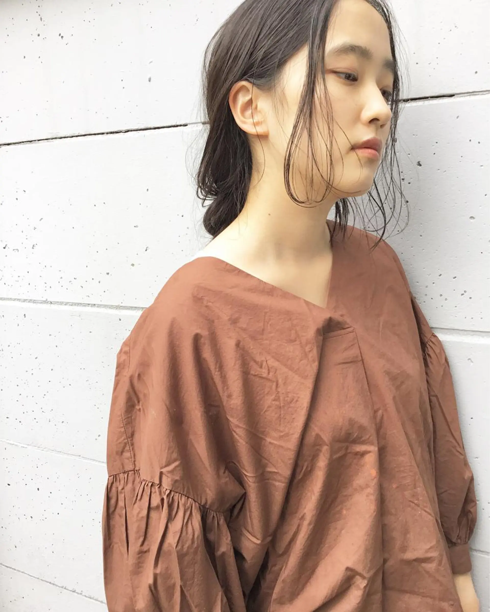 ロング パーマ カット パーマ トリートメント 下北沢 soiのヘアスタイル