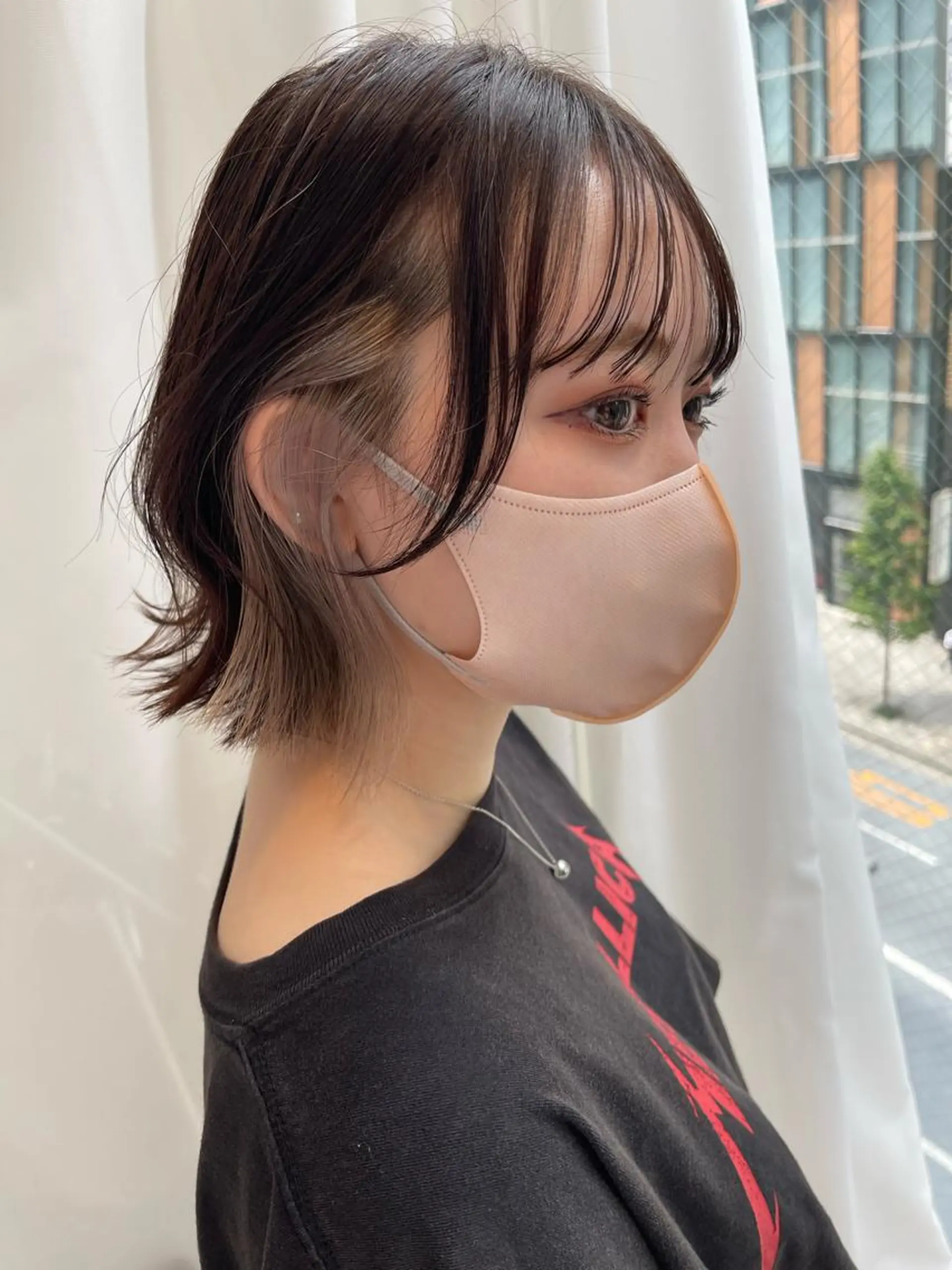 ショート カラー パーマ ヘアアレンジ レイヤーカット/ボブ /縮毛矯正✨大輝のヘアスタイル