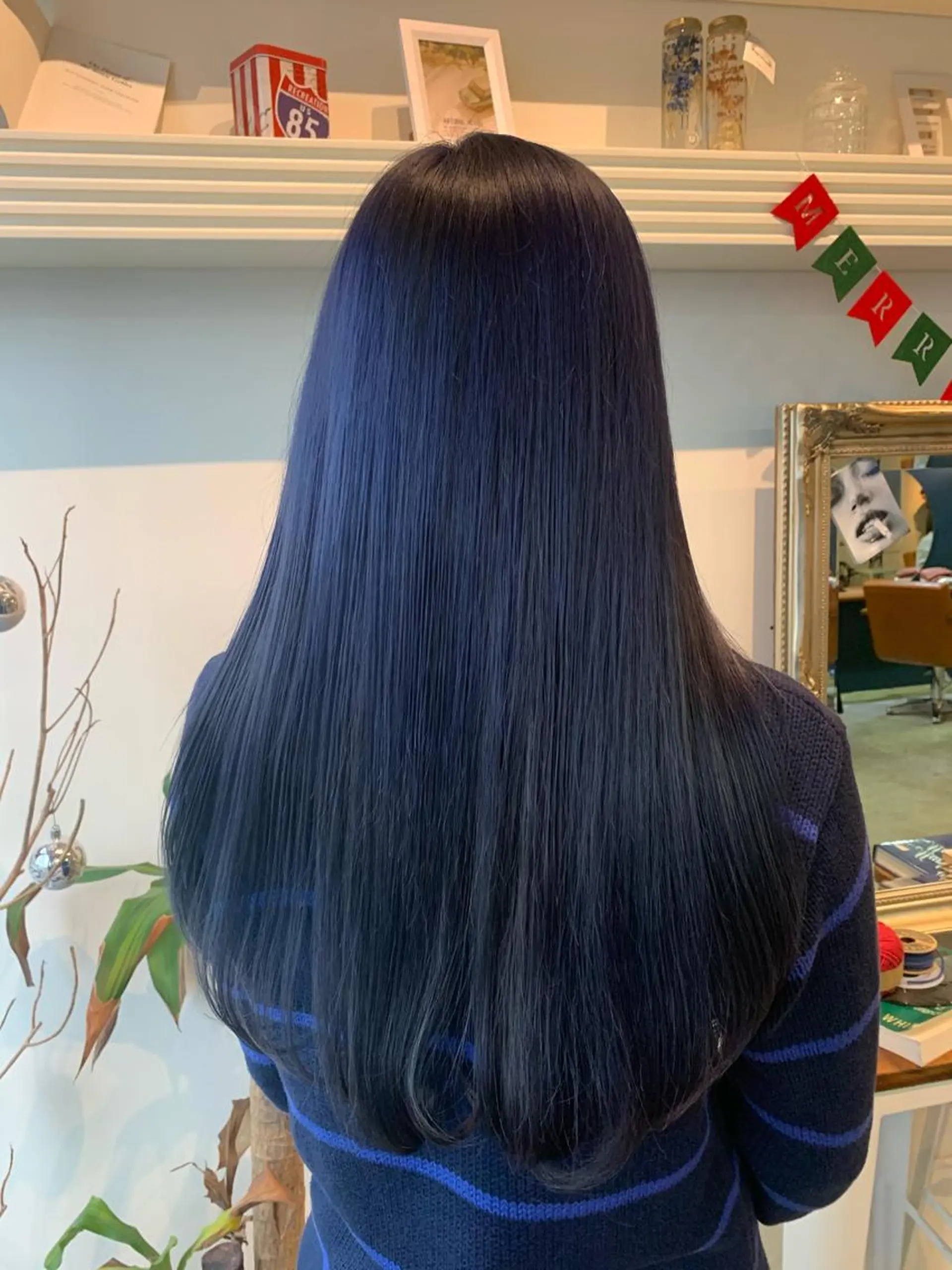 ロング カラー ヘアカラー トリートメント ヘアセット ハイトーン/レイヤー 💜Akaneのヘアスタイル