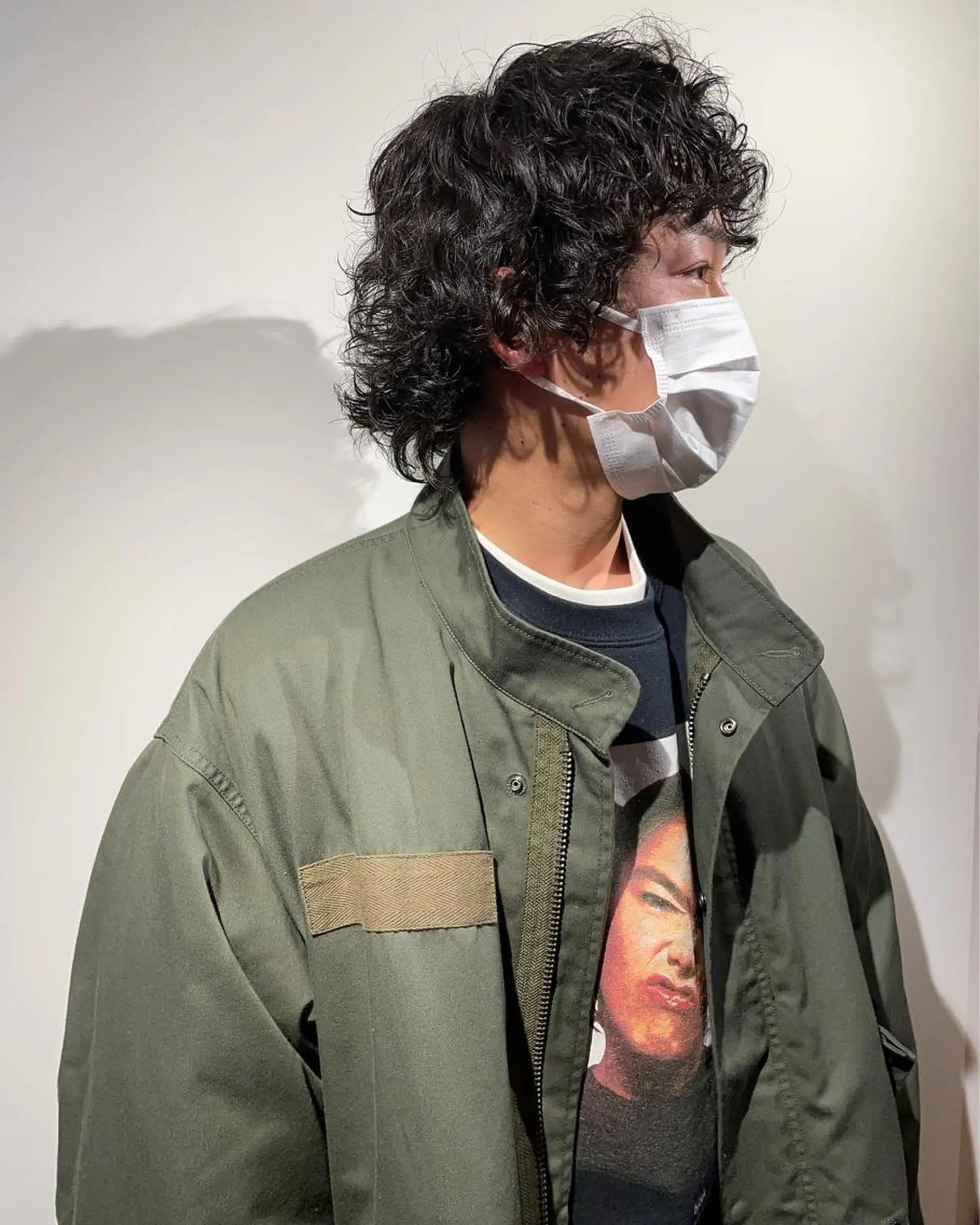 パーマ メンズ あずまぐち めぐみのヘアスタイル