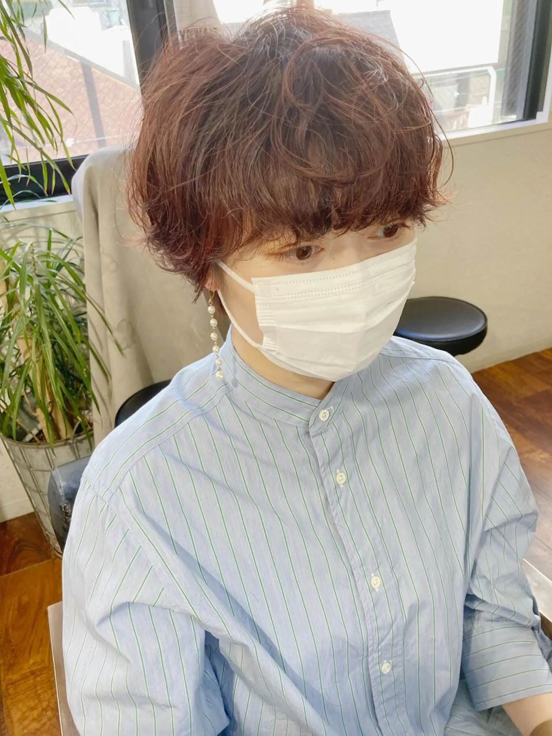 ショート パーマ ショートヘア 小木曽智美 /ボブ/ショートのヘアスタイル