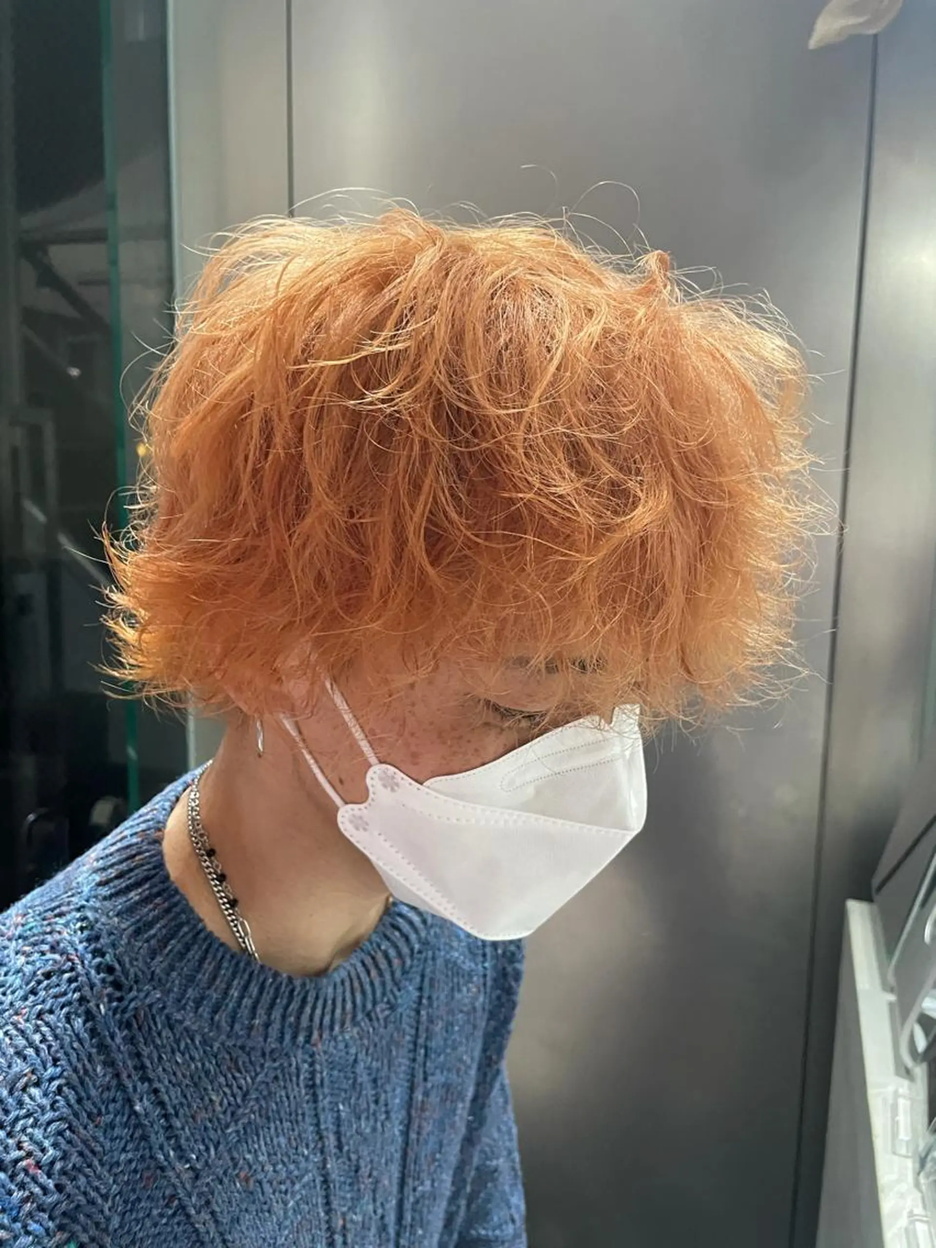 メンズ メンズブリーチ オノ テンタのヘアスタイル