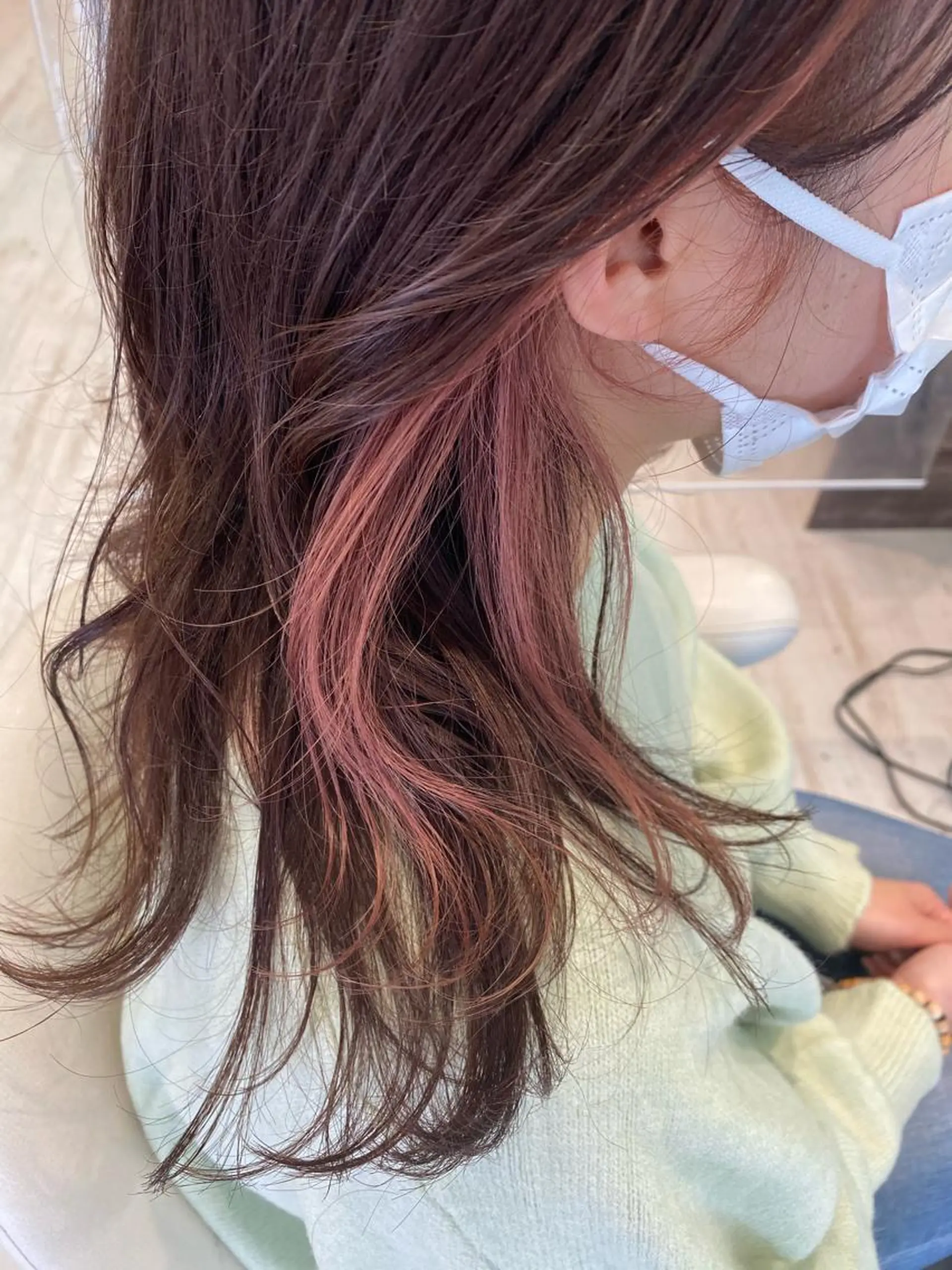 ロング カラー イルミナカラー ピンクカラー ショート/ボブ🌿 大野ちかのヘアスタイル