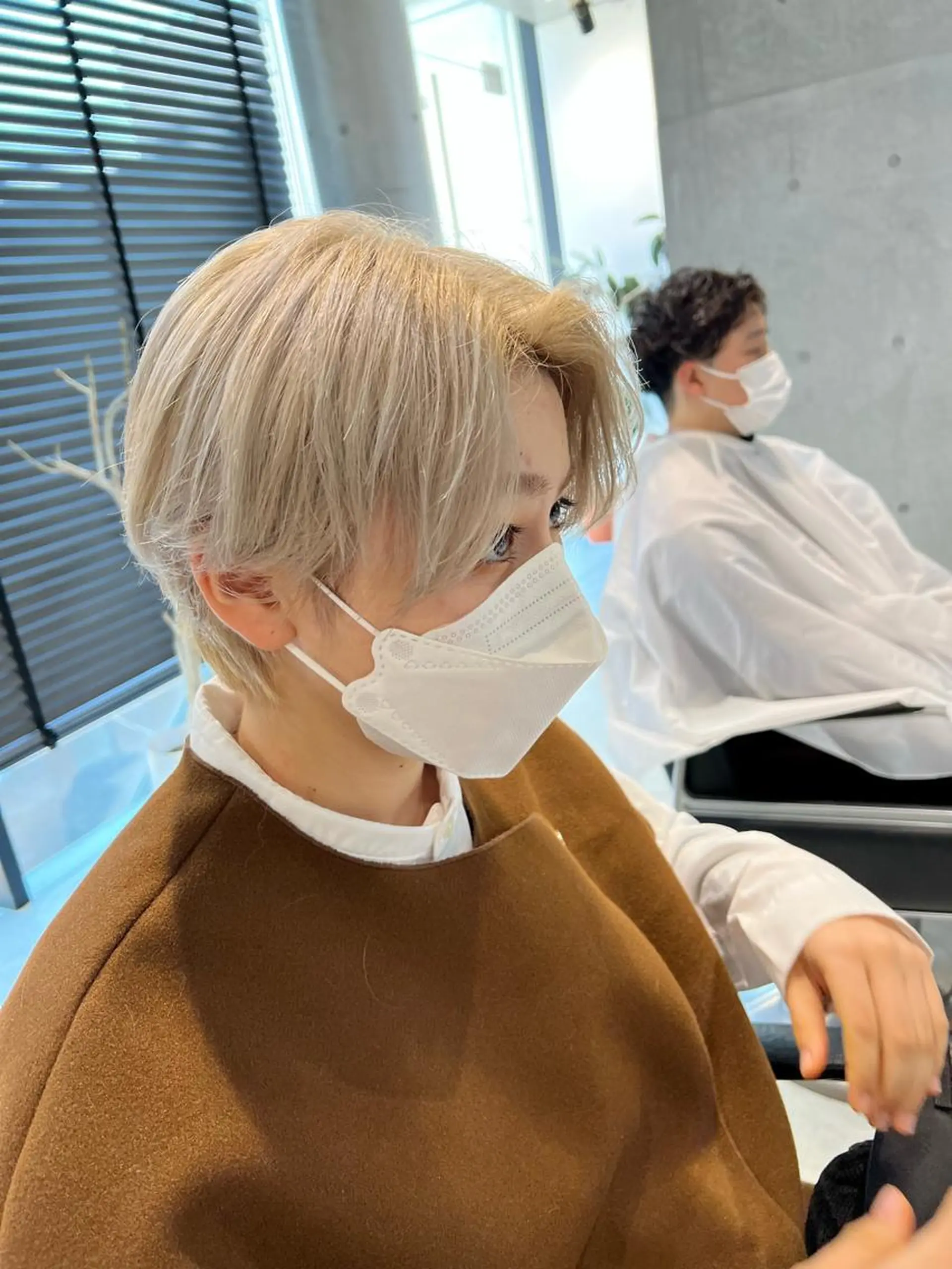 ショート カラー カット ヘアカラー トリートメント レイヤー/透明感 カラー🌿KANTAのヘアスタイル