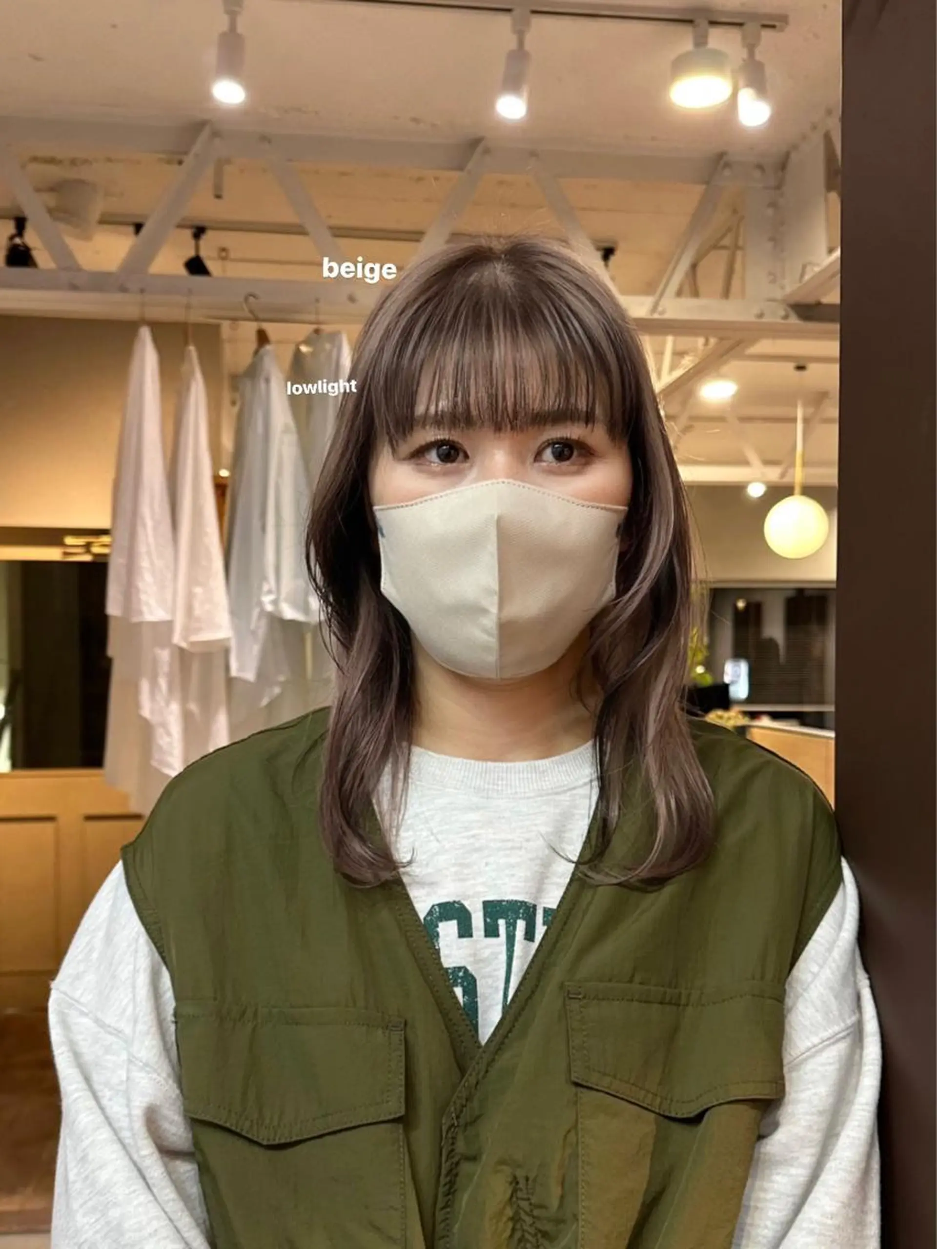 セミロング カラー 暖色カラー/レイヤー 🌙 オノユリカのヘアスタイル