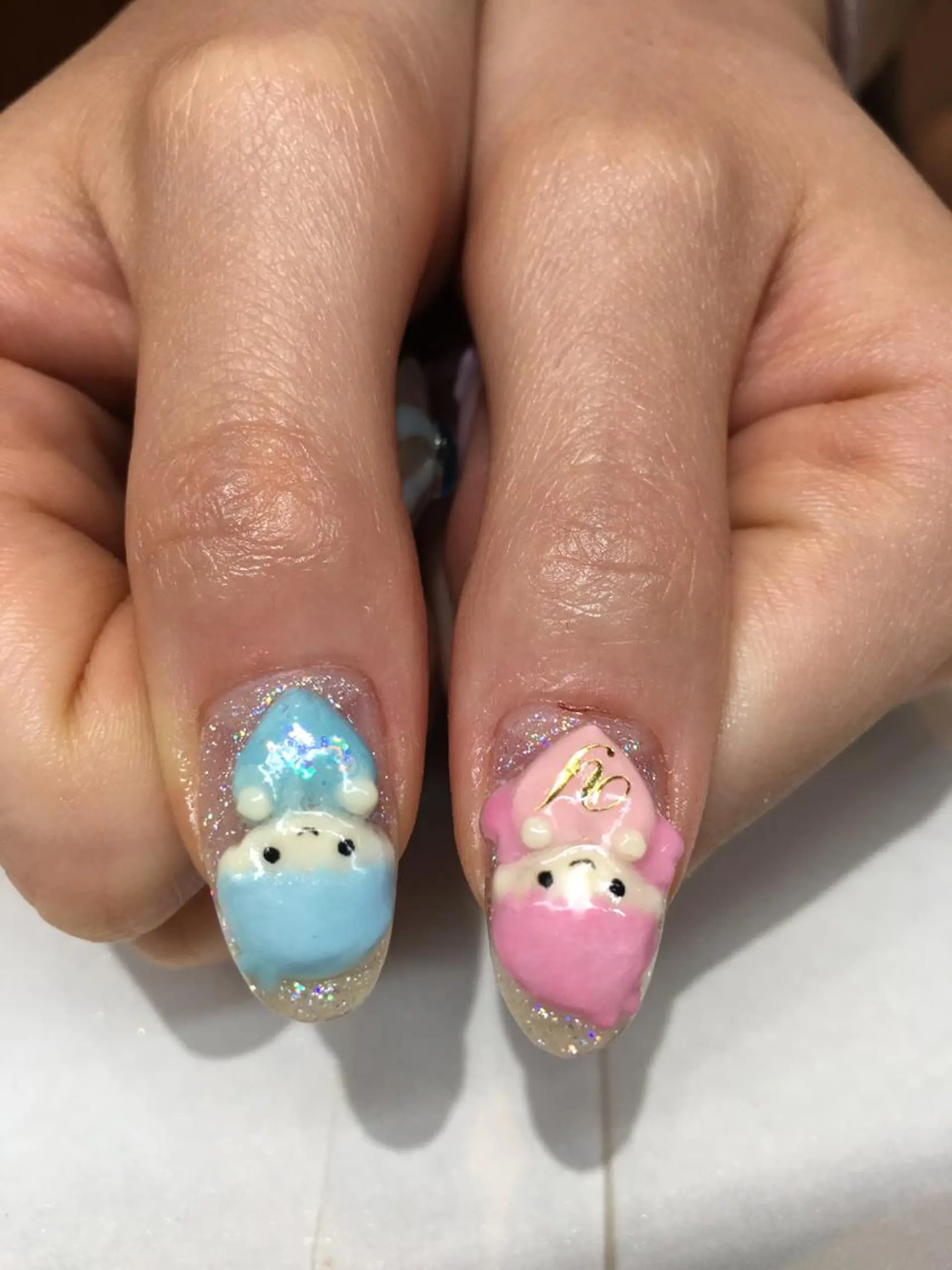 ネイル ハンドネイル glow_ nailのネイルデザイン