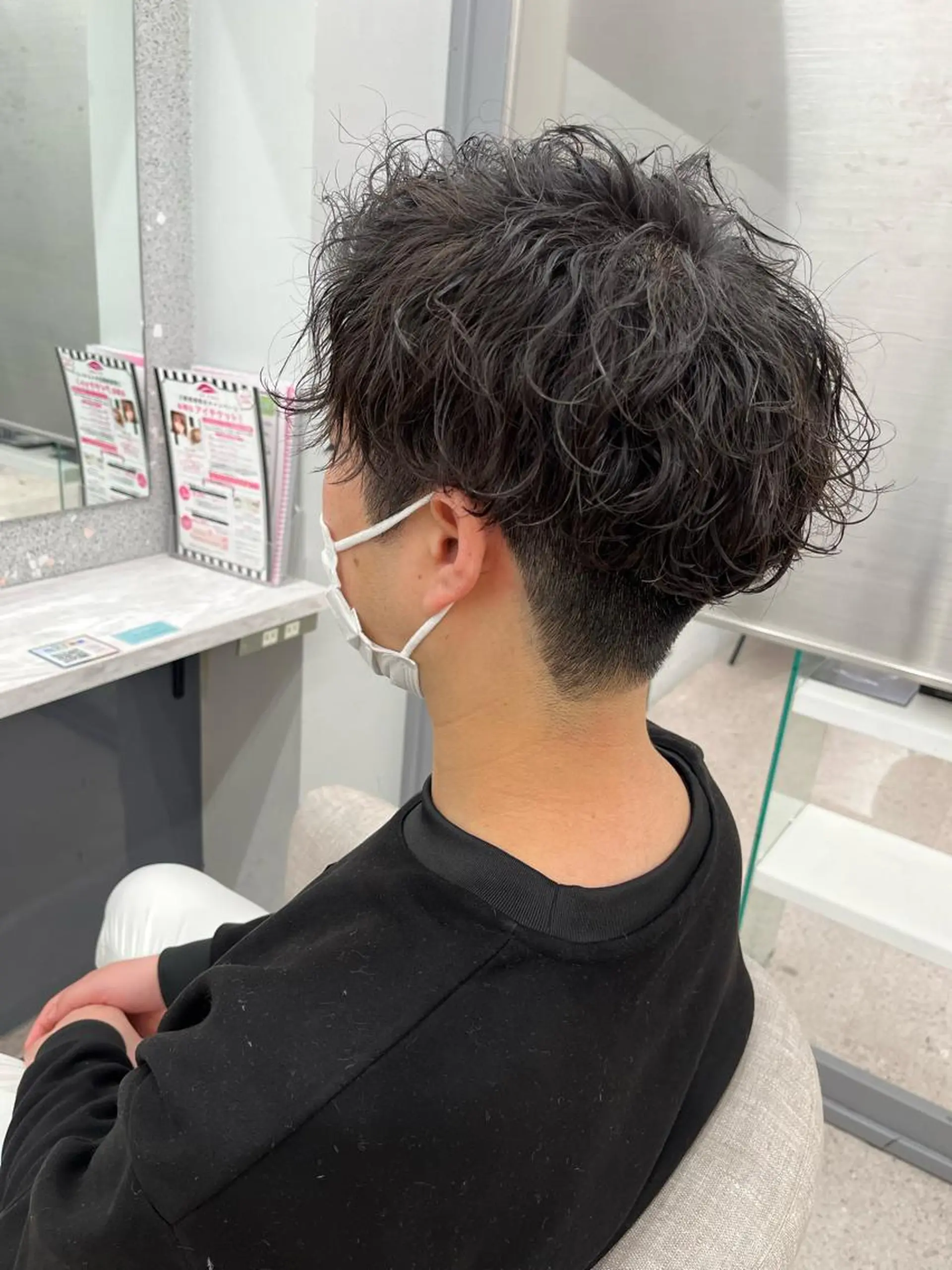 パーマ メンズ カット パーマ 🍐シャドウパーマ メンズ特化/守岡🍐のヘアスタイル