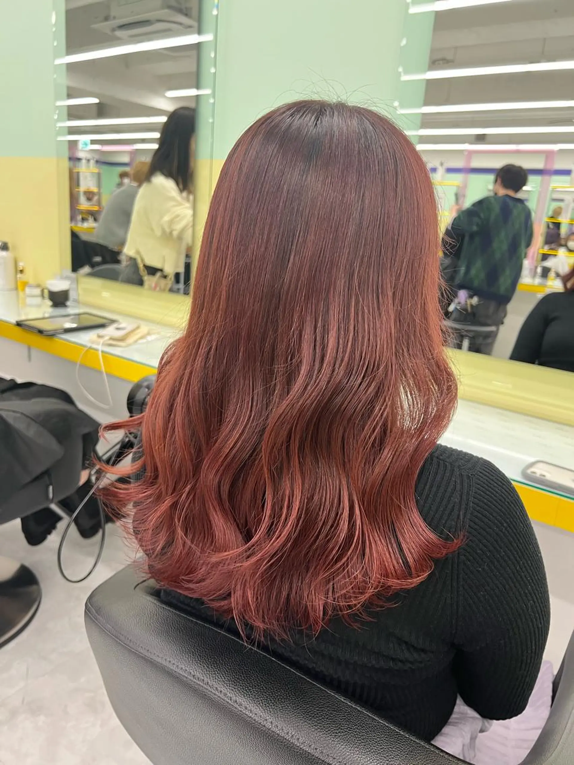 セミロング エクステモデル 募集💖まなみのヘアスタイル