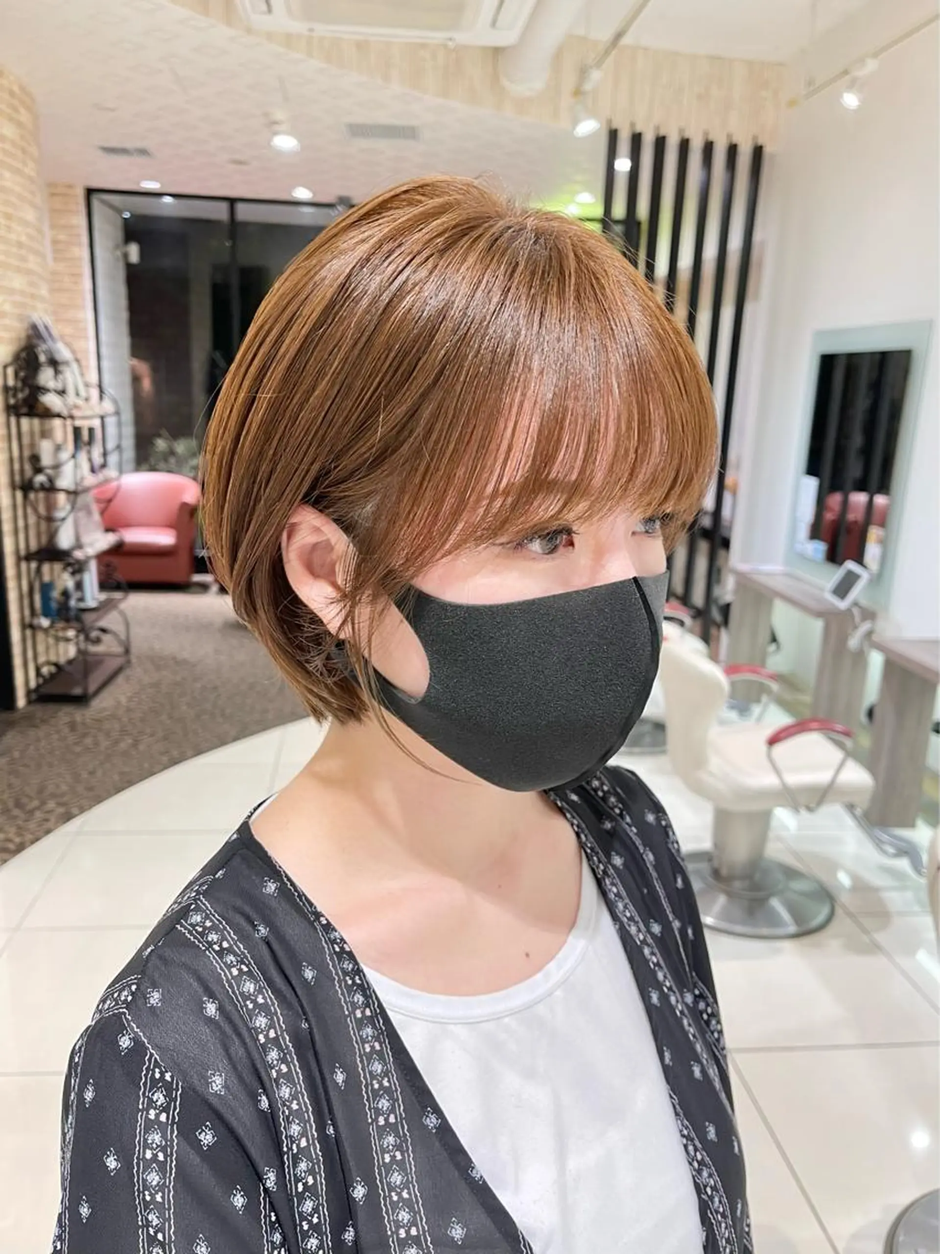 ショート ショートボブ ハンサムショート 丸みショート ボブ ショートヘア 荻窪/ショートヘア✨ ショートボブ長松大哉のヘアスタイル