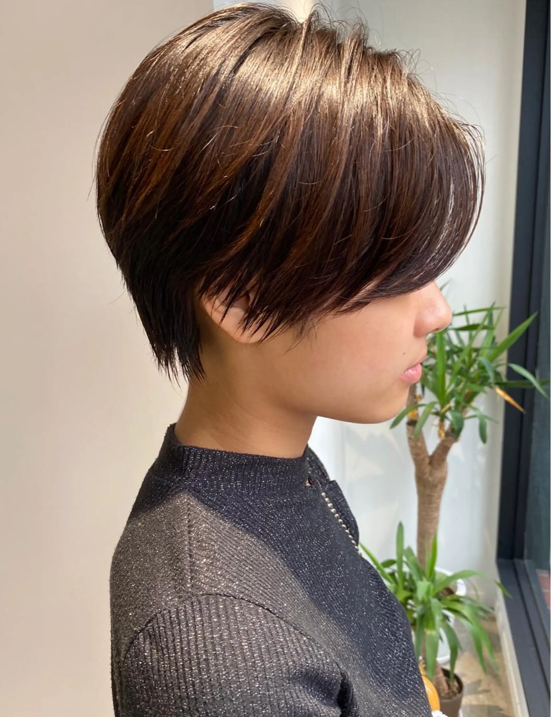 ショート カット トリートメント ✨圧倒的満足度◎ 小顔美人ショート✨佃のヘアスタイル