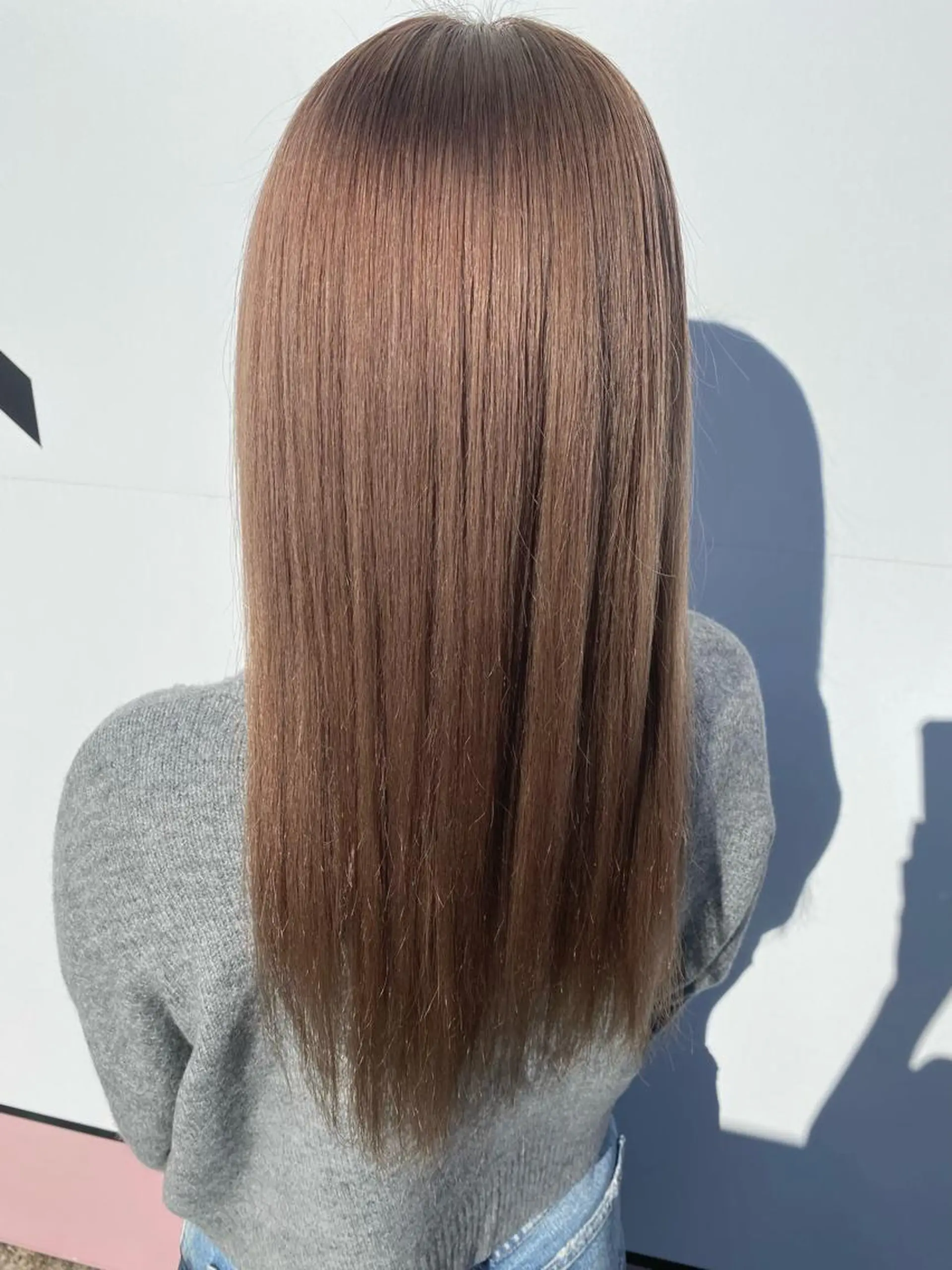 ロング カラー 💘韓国カラー💘 クルミのヘアスタイル