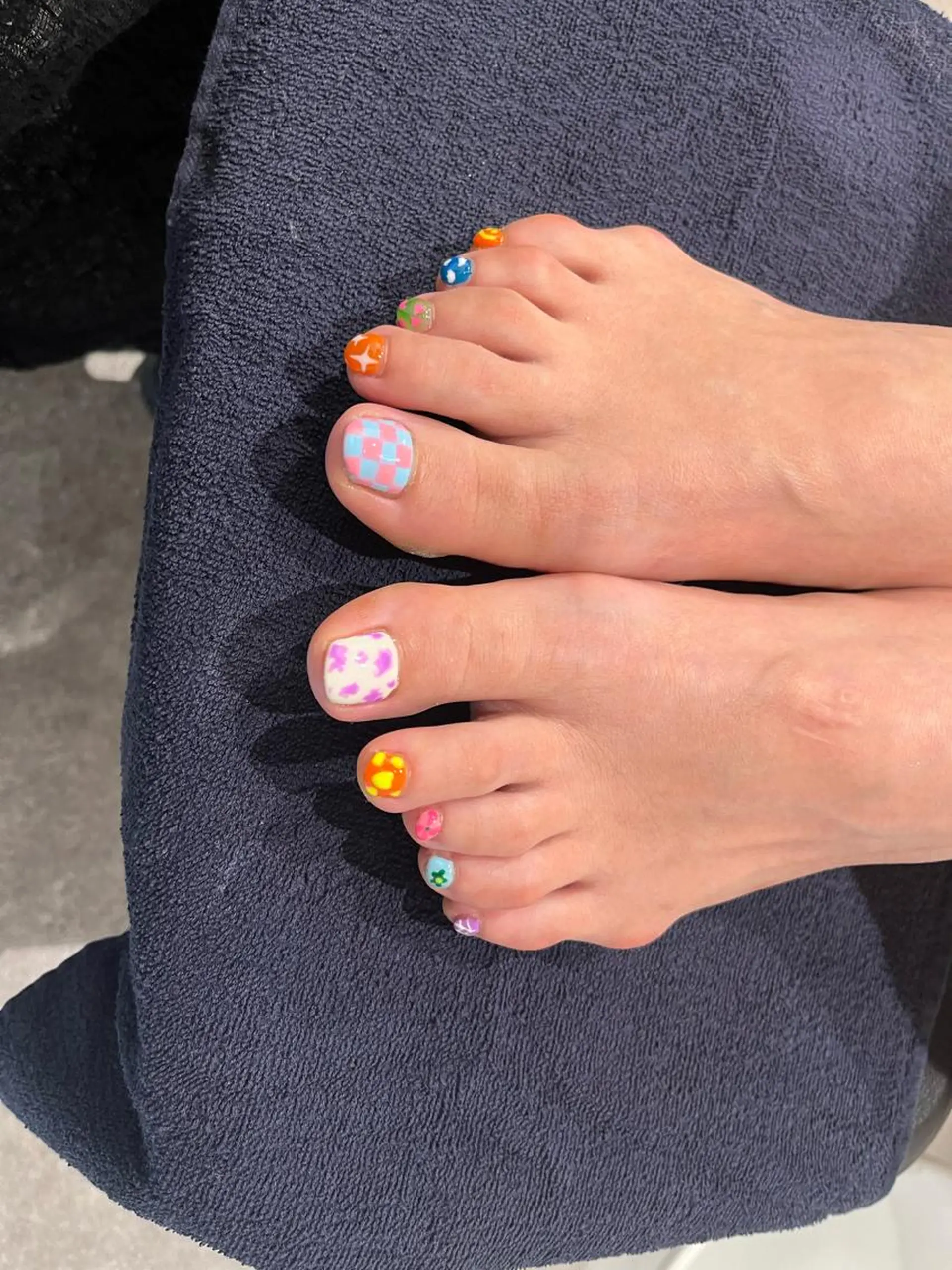 ネイル フットネイル ZEST kalon RINAのヘアスタイル