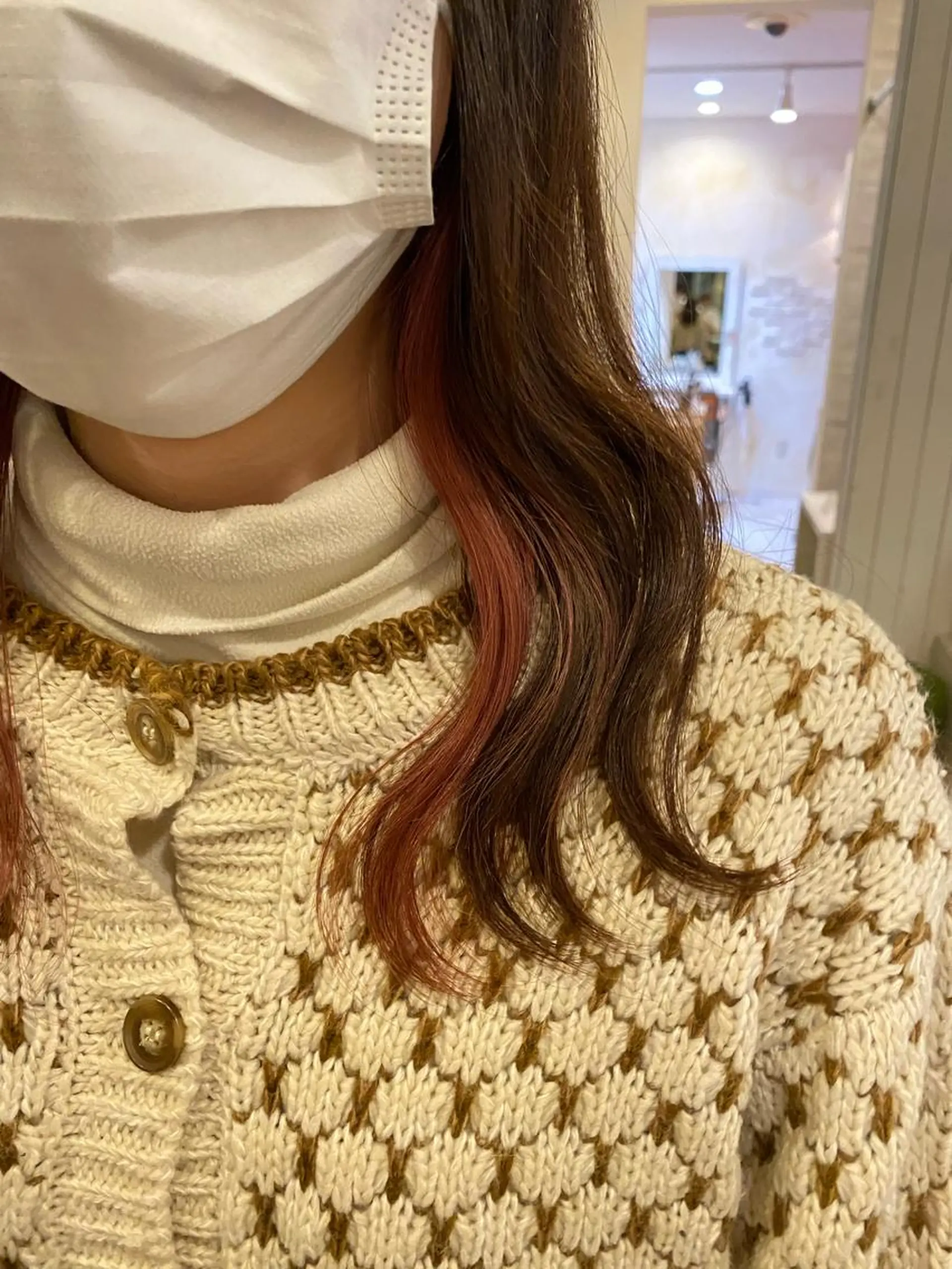 セミロング カラー Hanon hair＆relaxation所属・🌿‬Hanon 藤井よし乃🌿‬のヘアスタイル