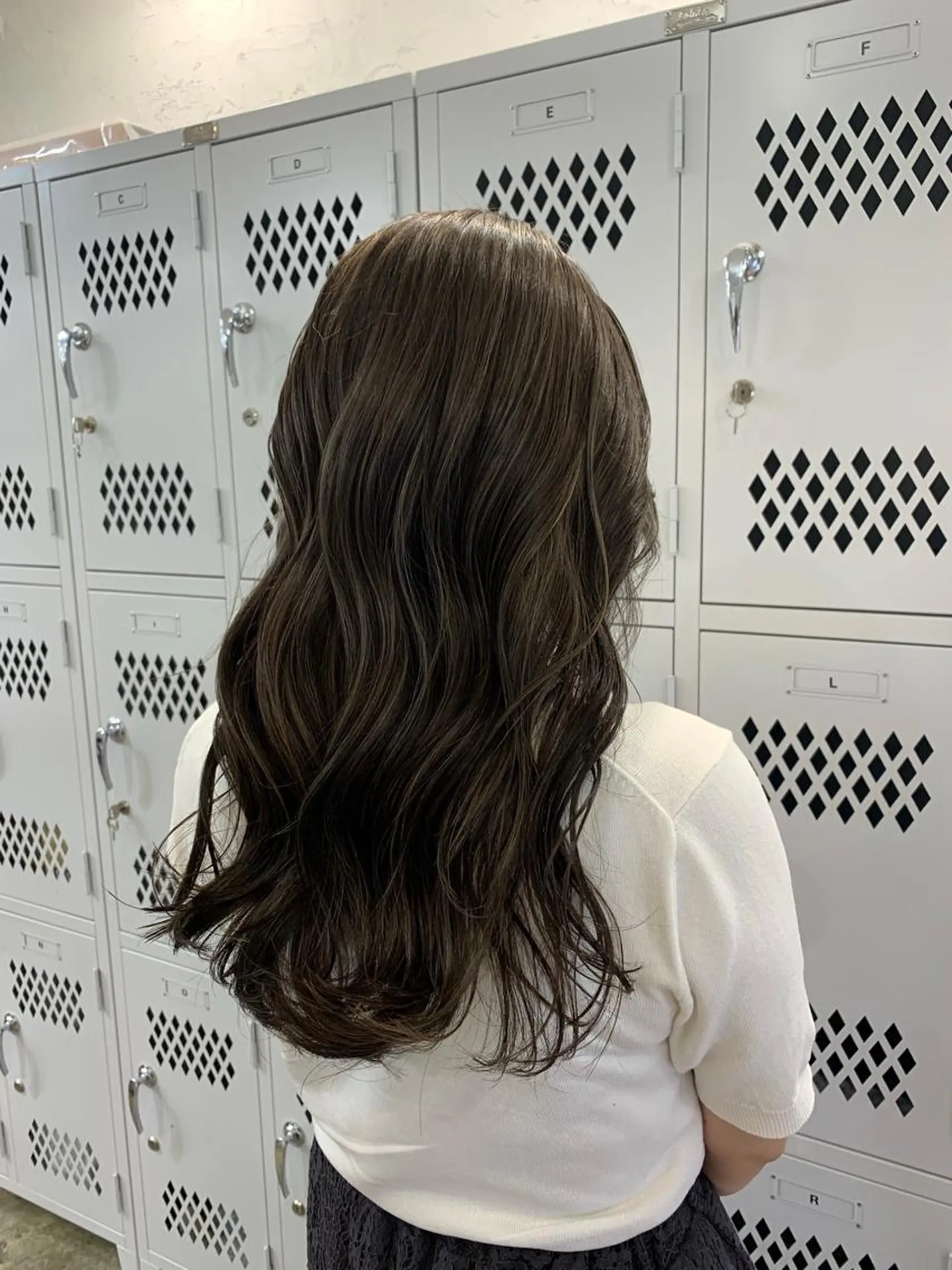 ロング カラー ハイライトカラー ハイライト カット 縮毛矯正 SYS by fit /HONOKAのヘアスタイル