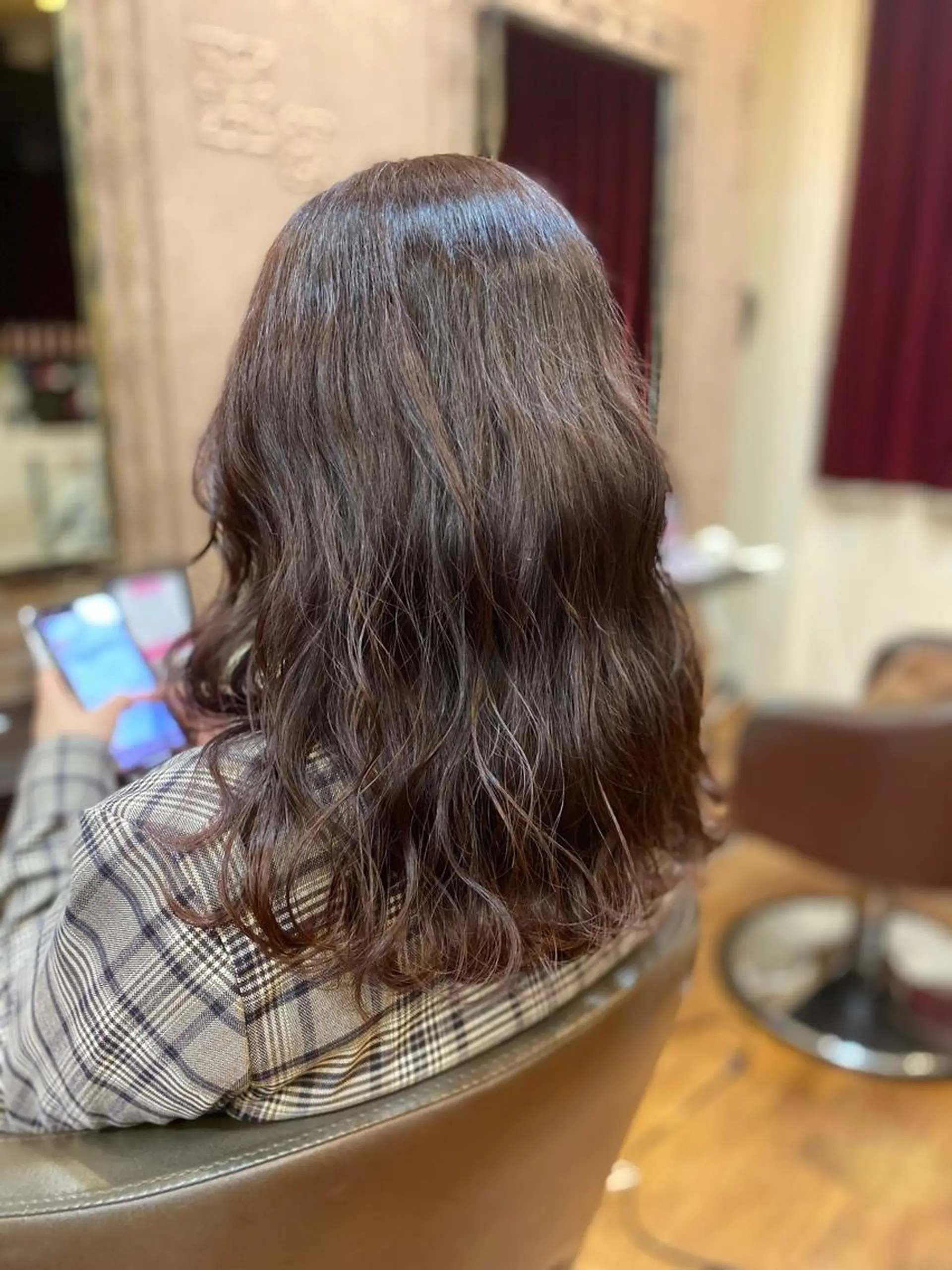 セミロング カラー ［パサつき改善］＊ 髪質改善ケアサロン＊のヘアスタイル