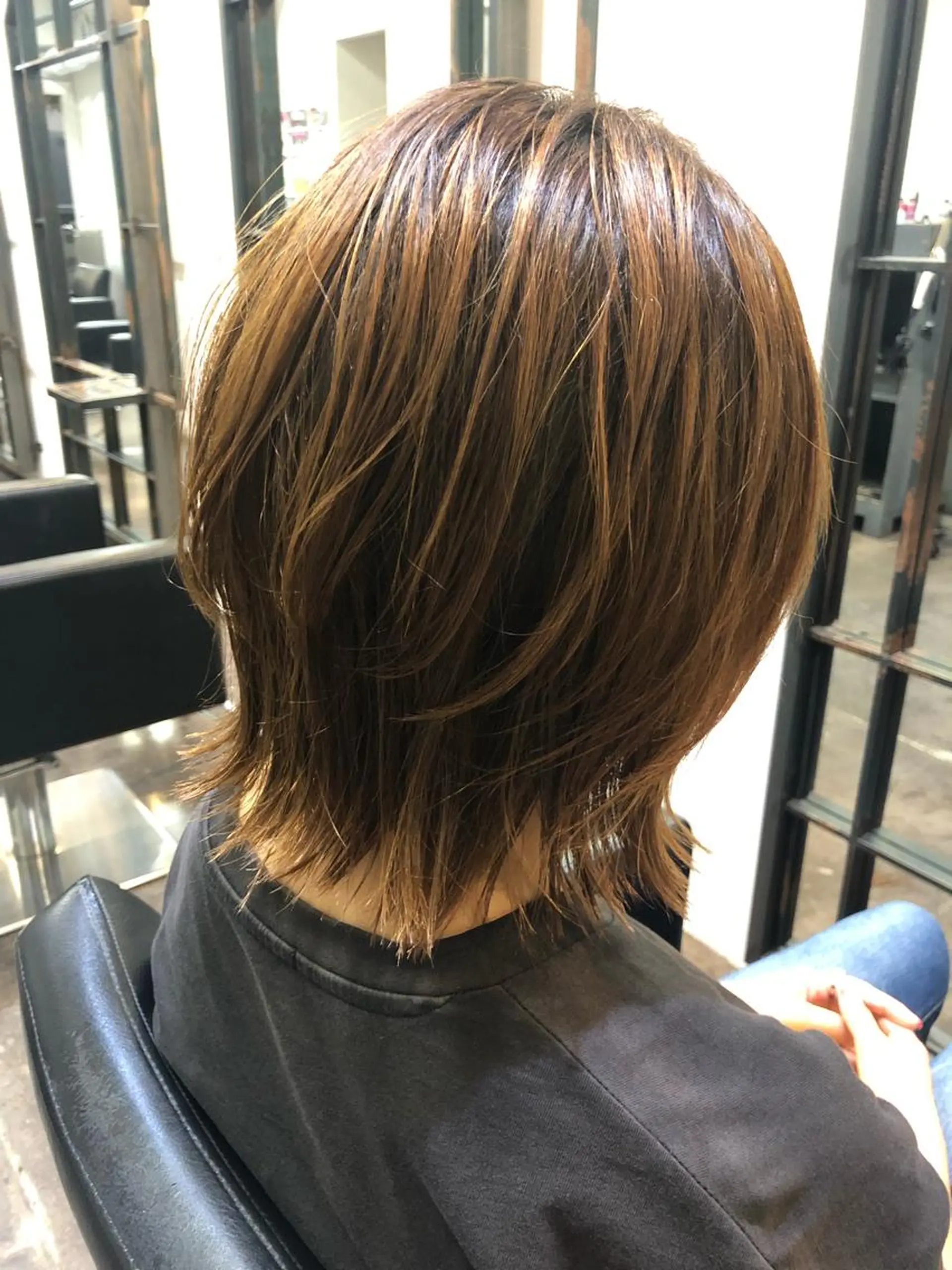 ショート ボブ ウルフカット 千葉 郁也のヘアスタイル