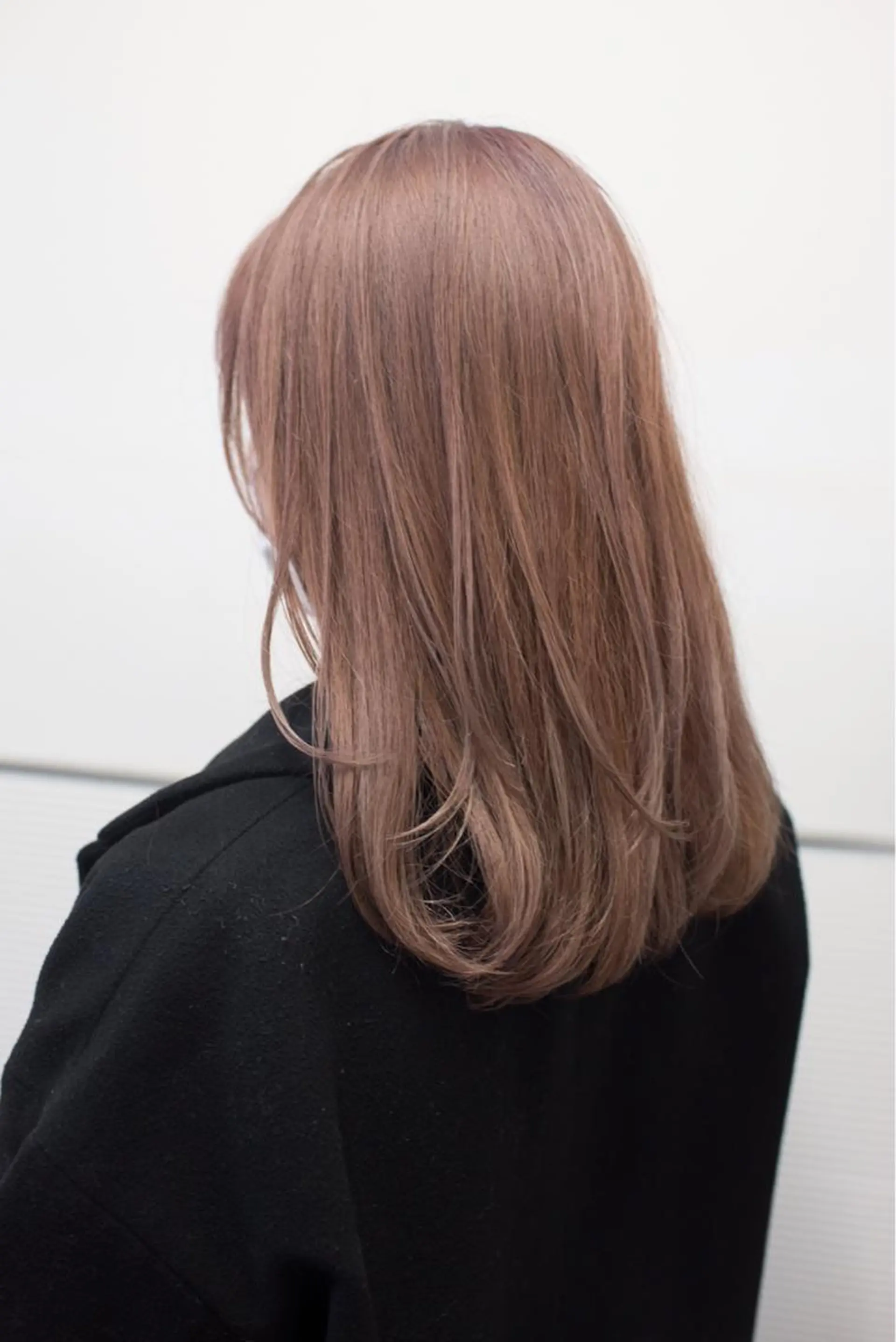 セミロング カラー 千葉 慎也のヘアスタイル