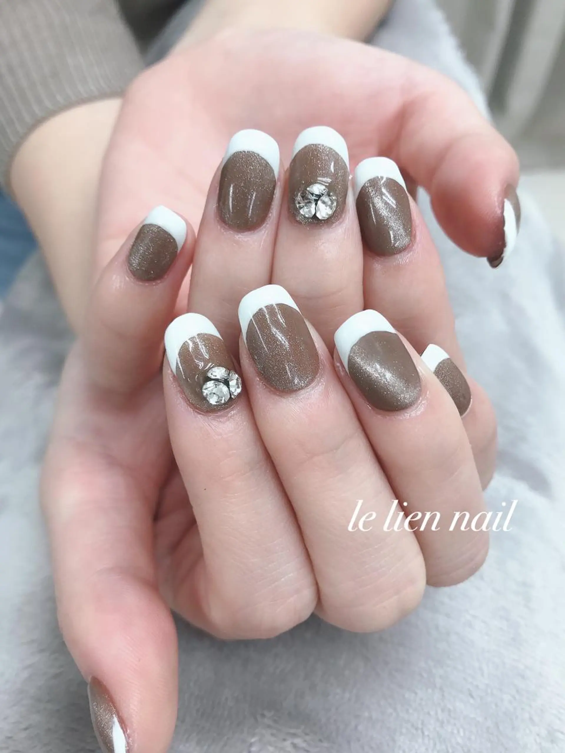 ミディアム le lien nailのネイルデザイン