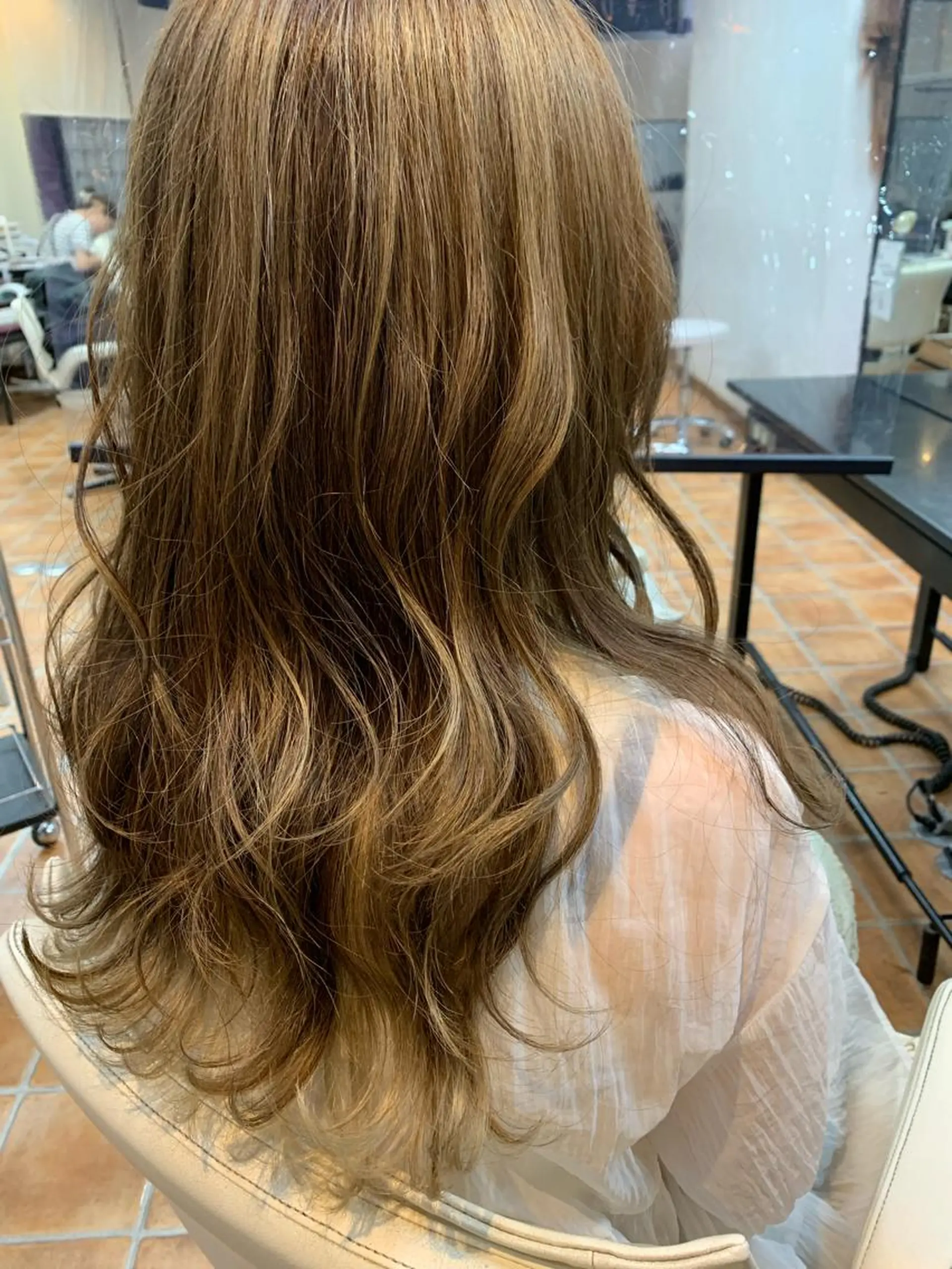 ロング カラー Million Bucks barber shop所属・カットモデル募集 いさかのヘアスタイル