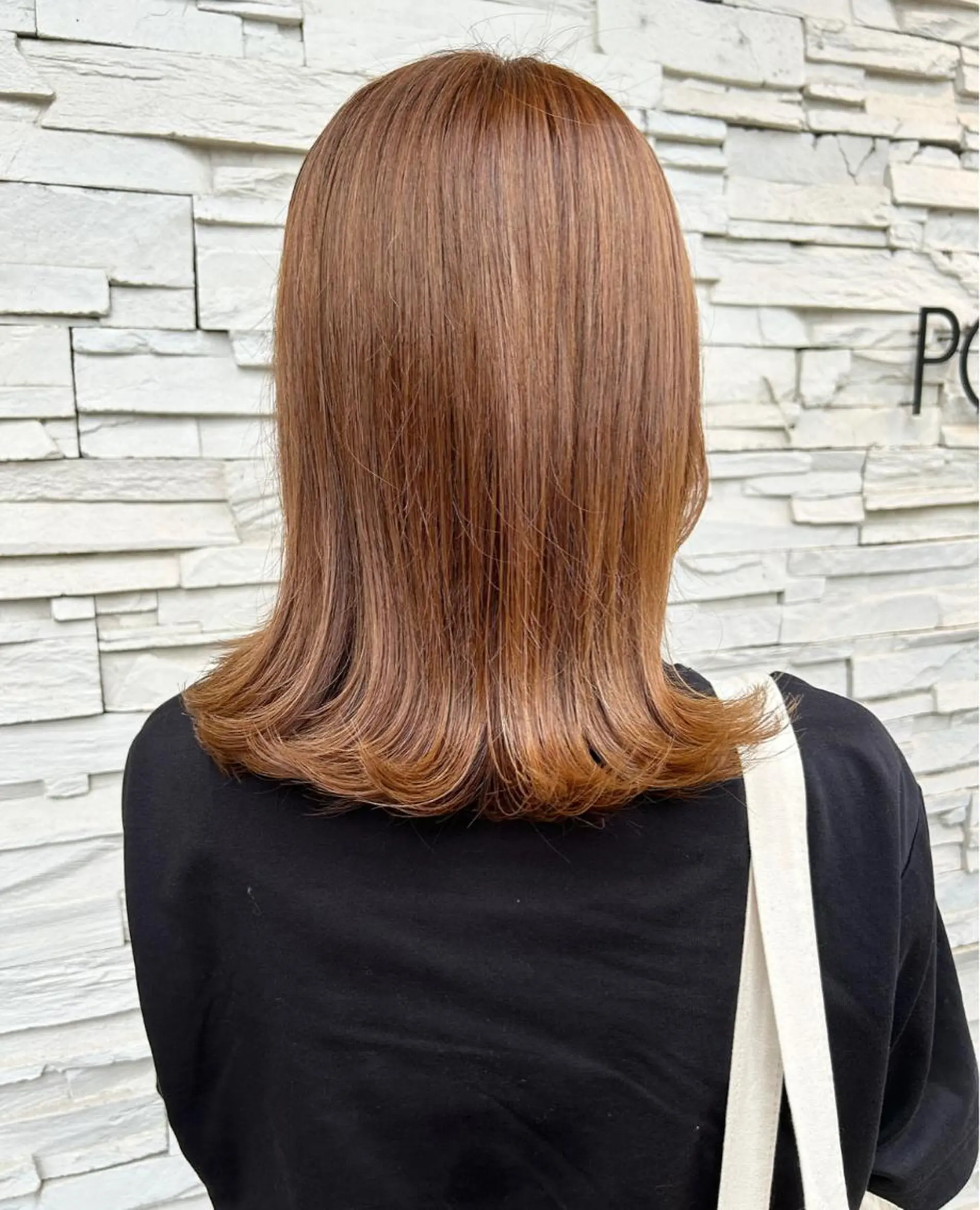 セミロング ゆうき あすかのヘアスタイル