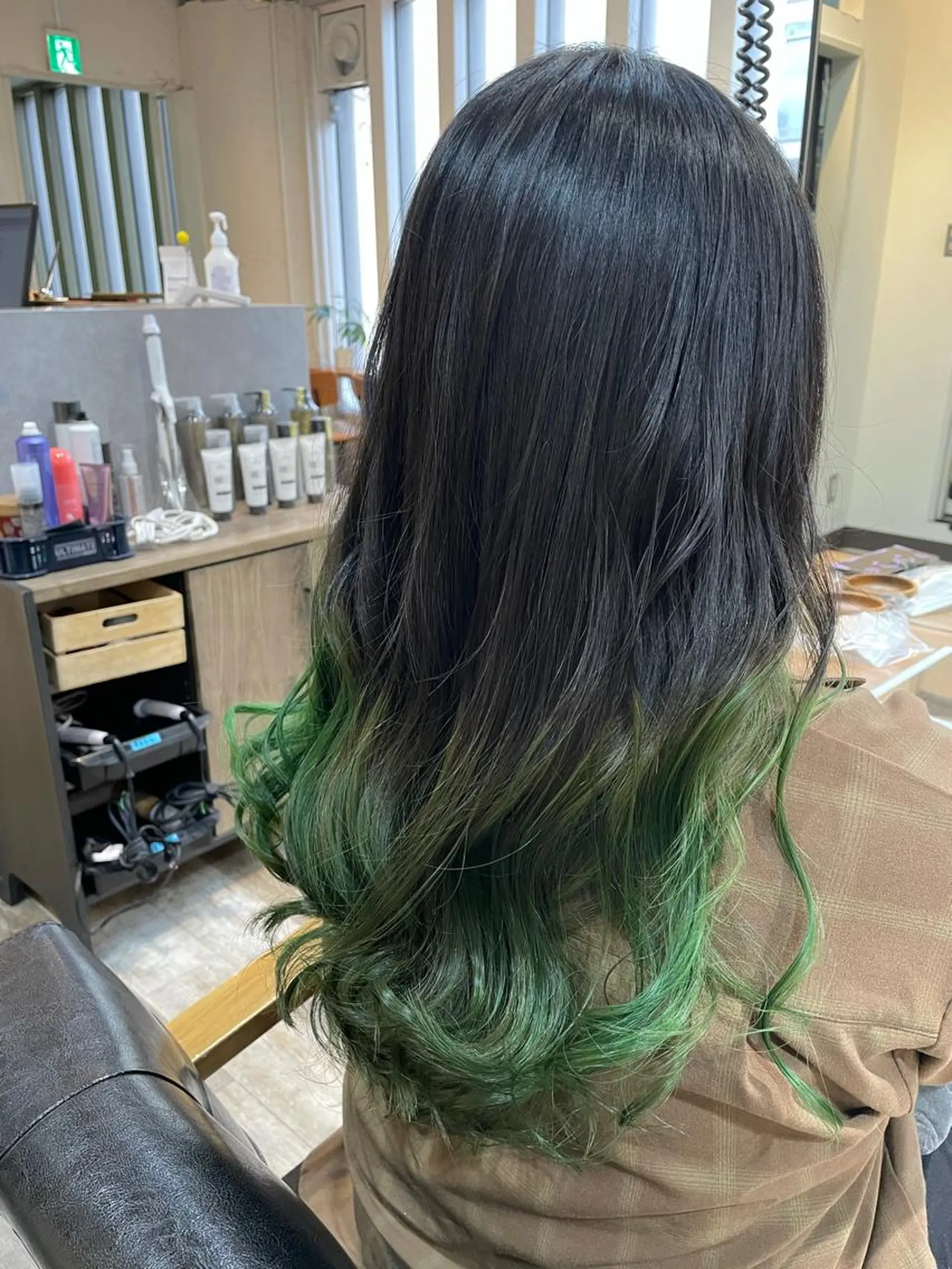 ロング カラー グラデーションカラー ACROあべの店所属・艶カラー/インナー /グラデ/大西小百合のヘアスタイル