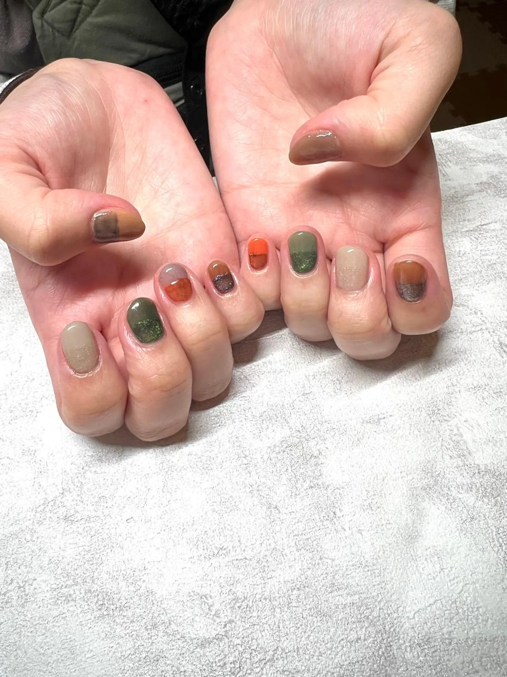 ネイル マグネットネイル ハンドネイル salon Lilyのネイルデザイン