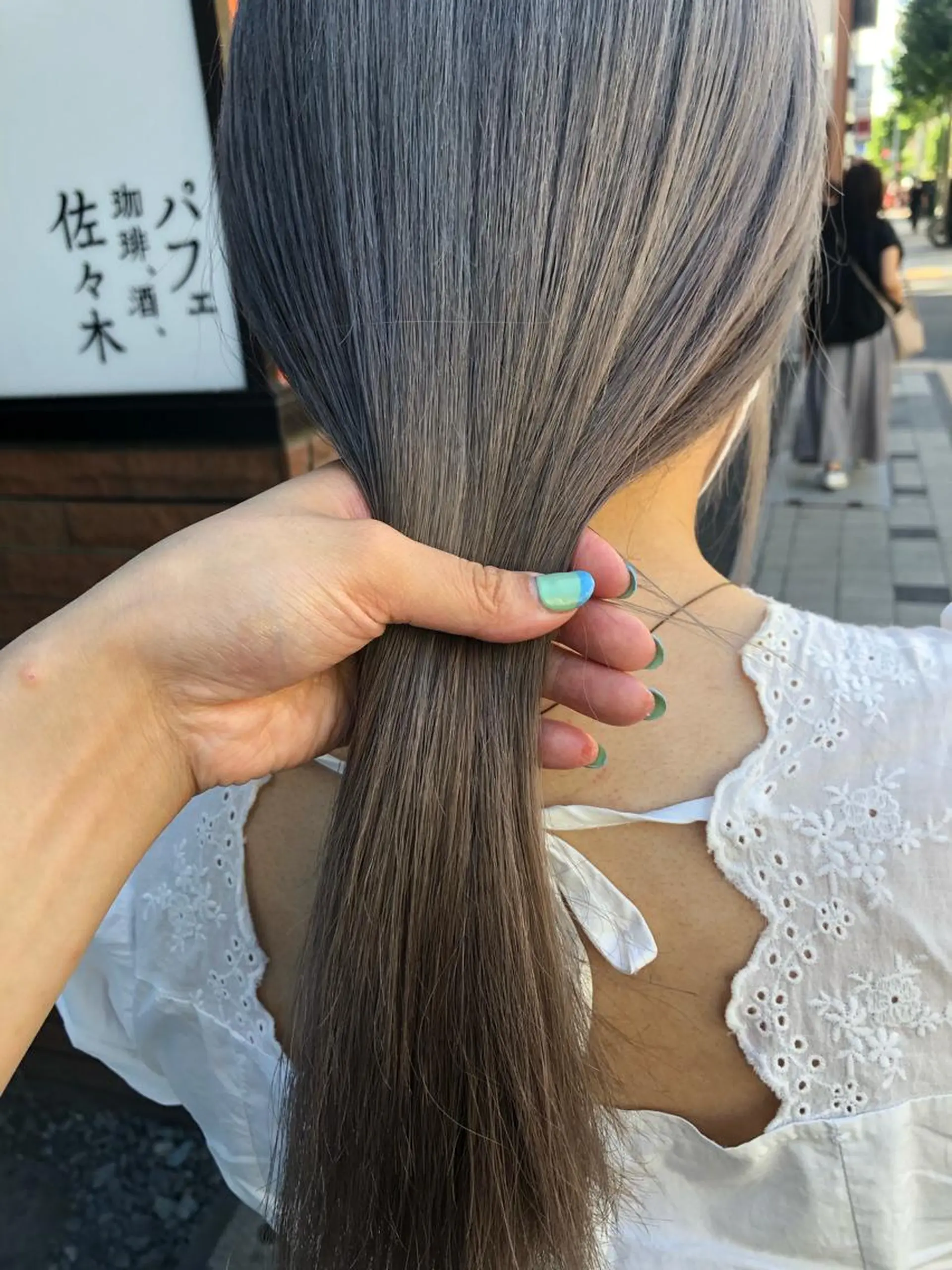 ロング カラー カット ヘアカラー トリートメント 周りと差のつくハイト ーン🥣AZUKIのヘアスタイル