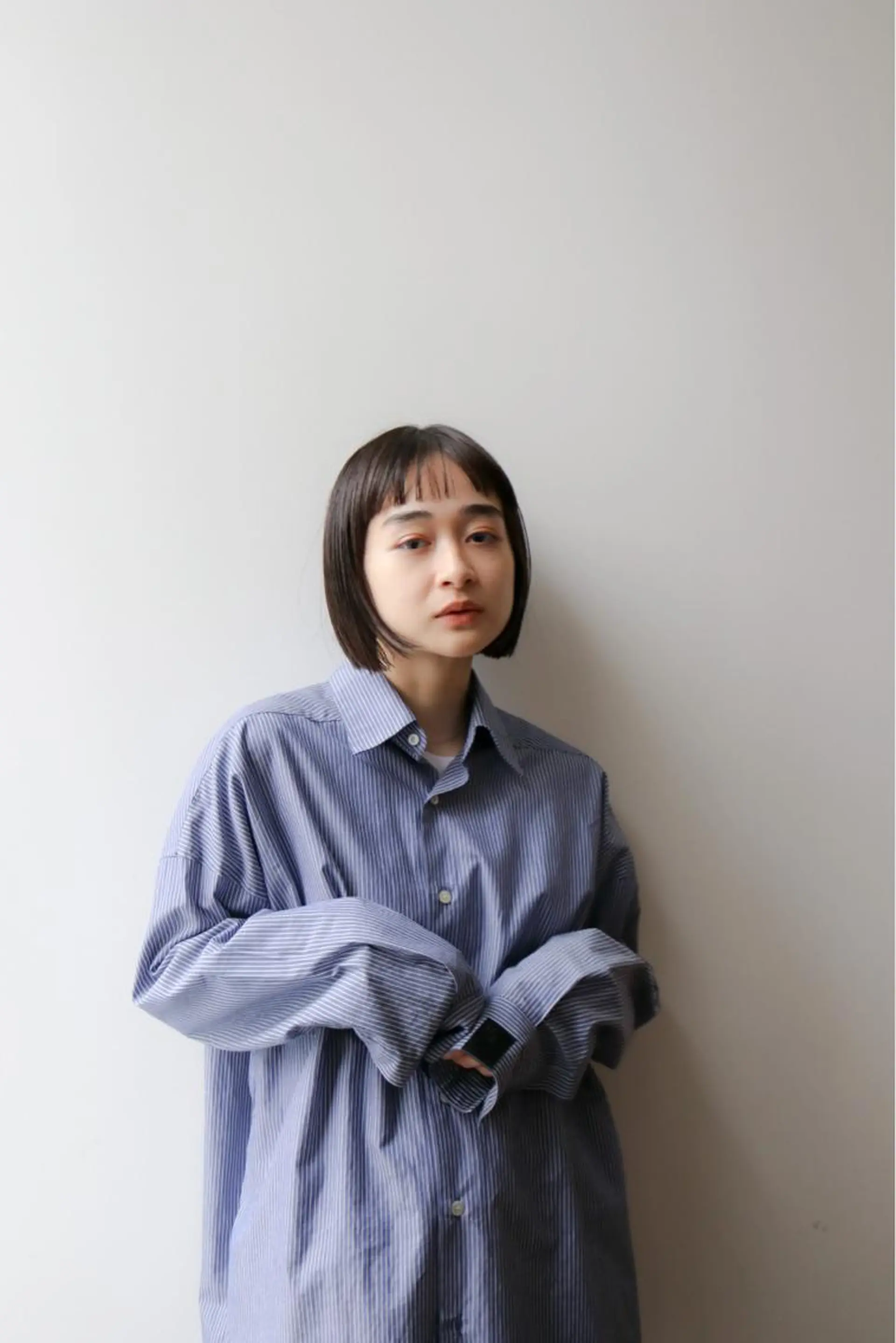 ショート カラー THE DAY所属・AKI HASHIMOTOのヘアスタイル