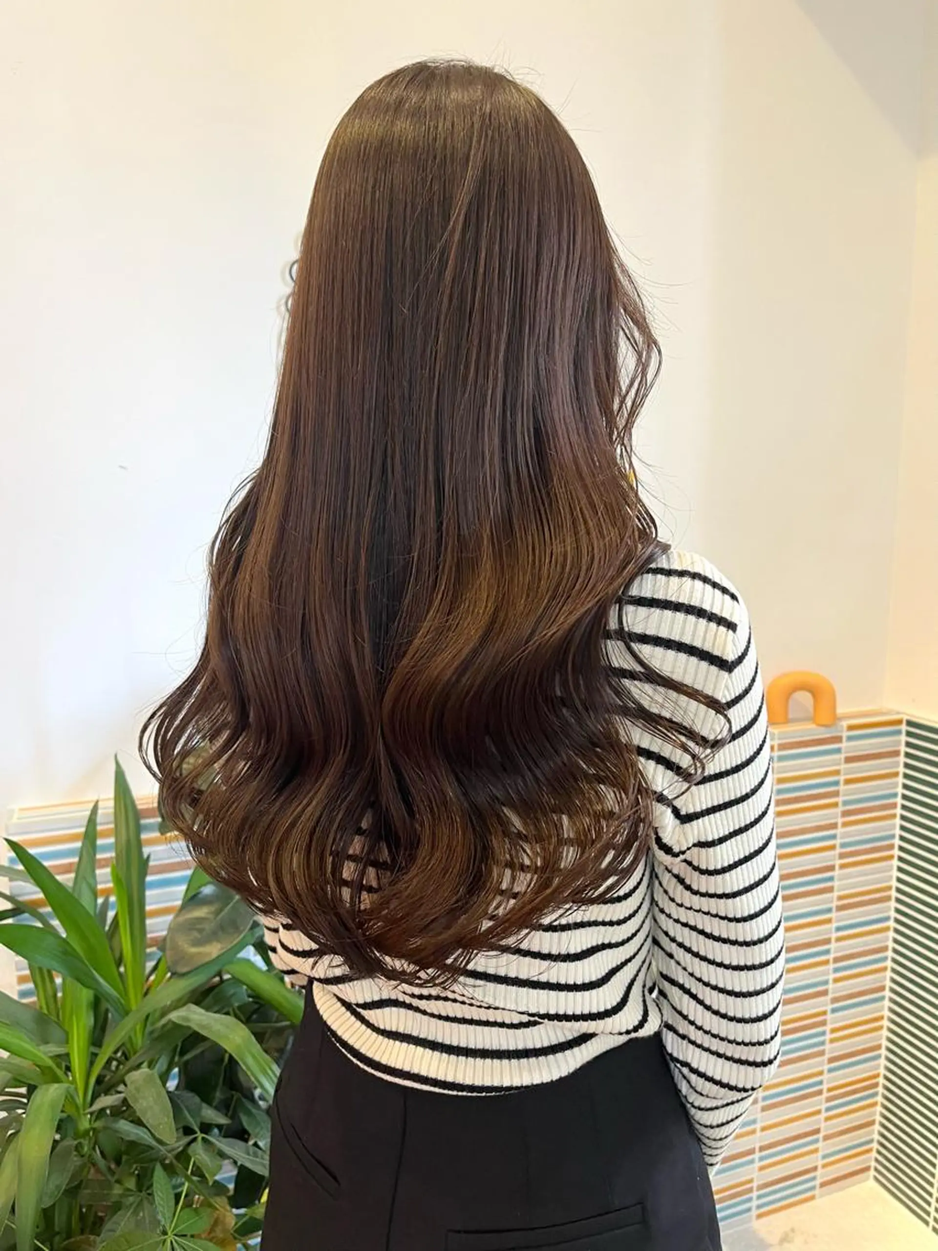 ロング カラー ベージュカラー ブリーチ ブリーチなしカラー カット ヘアカラー トリートメント 🩷ハイトーン透明感 レイヤー🩷ユリカのヘアスタイル