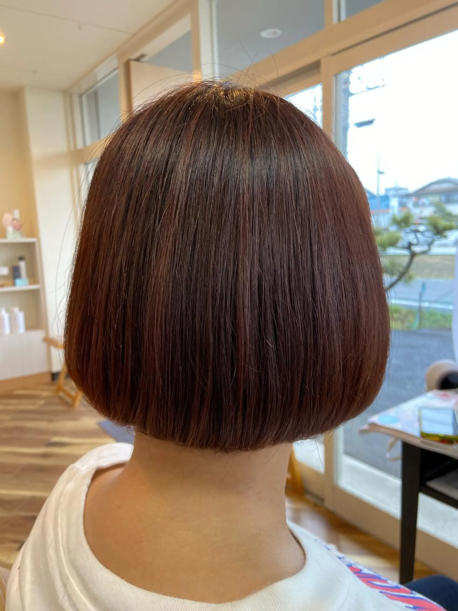 ショート カラー 岐阜茜部/髪質改善 平田ヒデカズのヘアスタイル