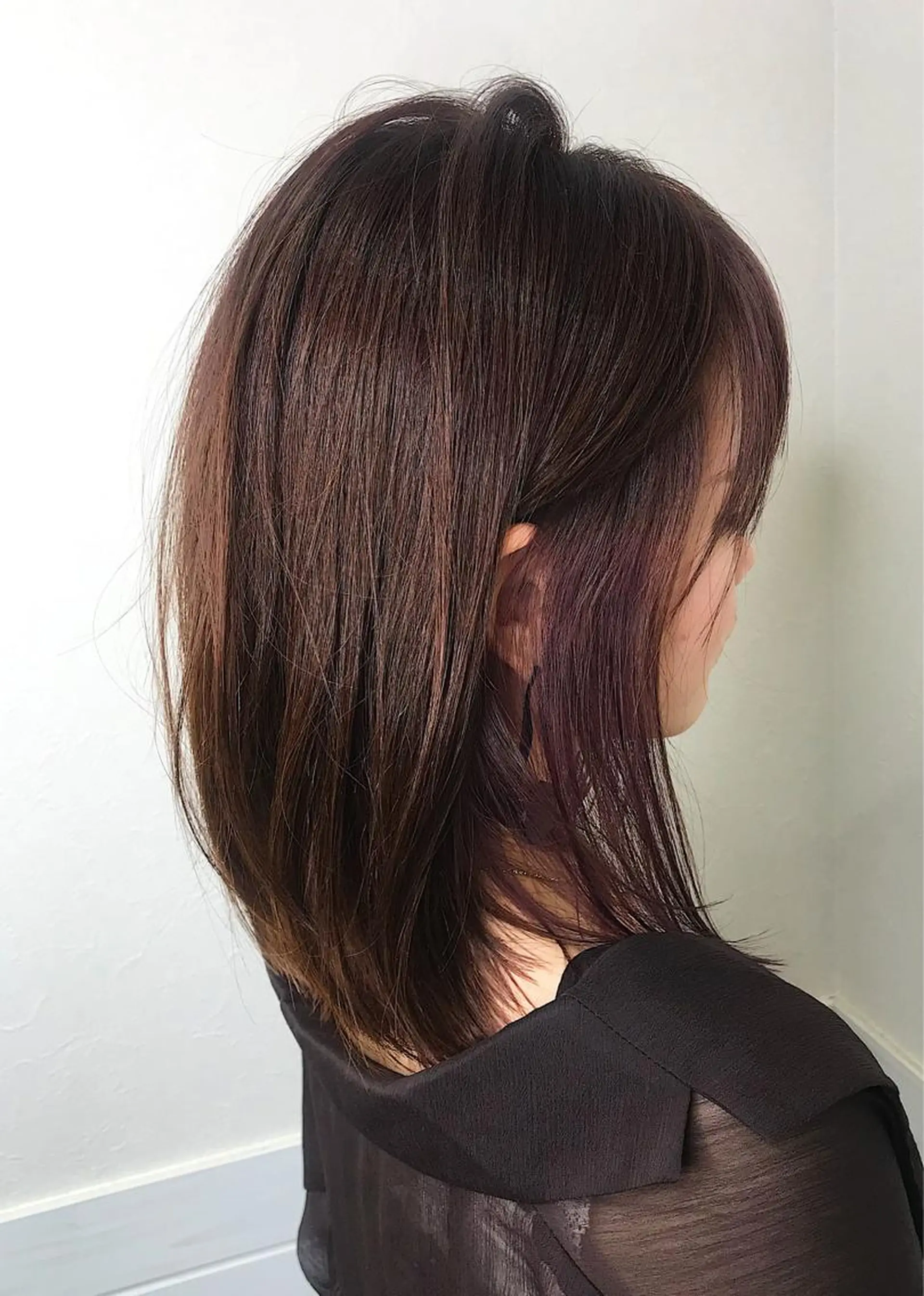 ミディアム カラー ピンクカラー 柴田 祐輔のヘアスタイル