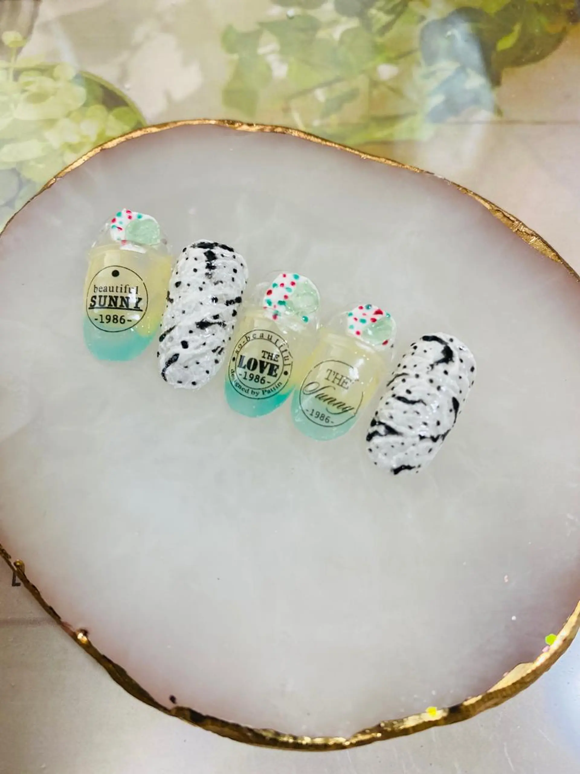 ネイル 自宅ネイルサロン ♦️nuance♦️のネイルデザイン