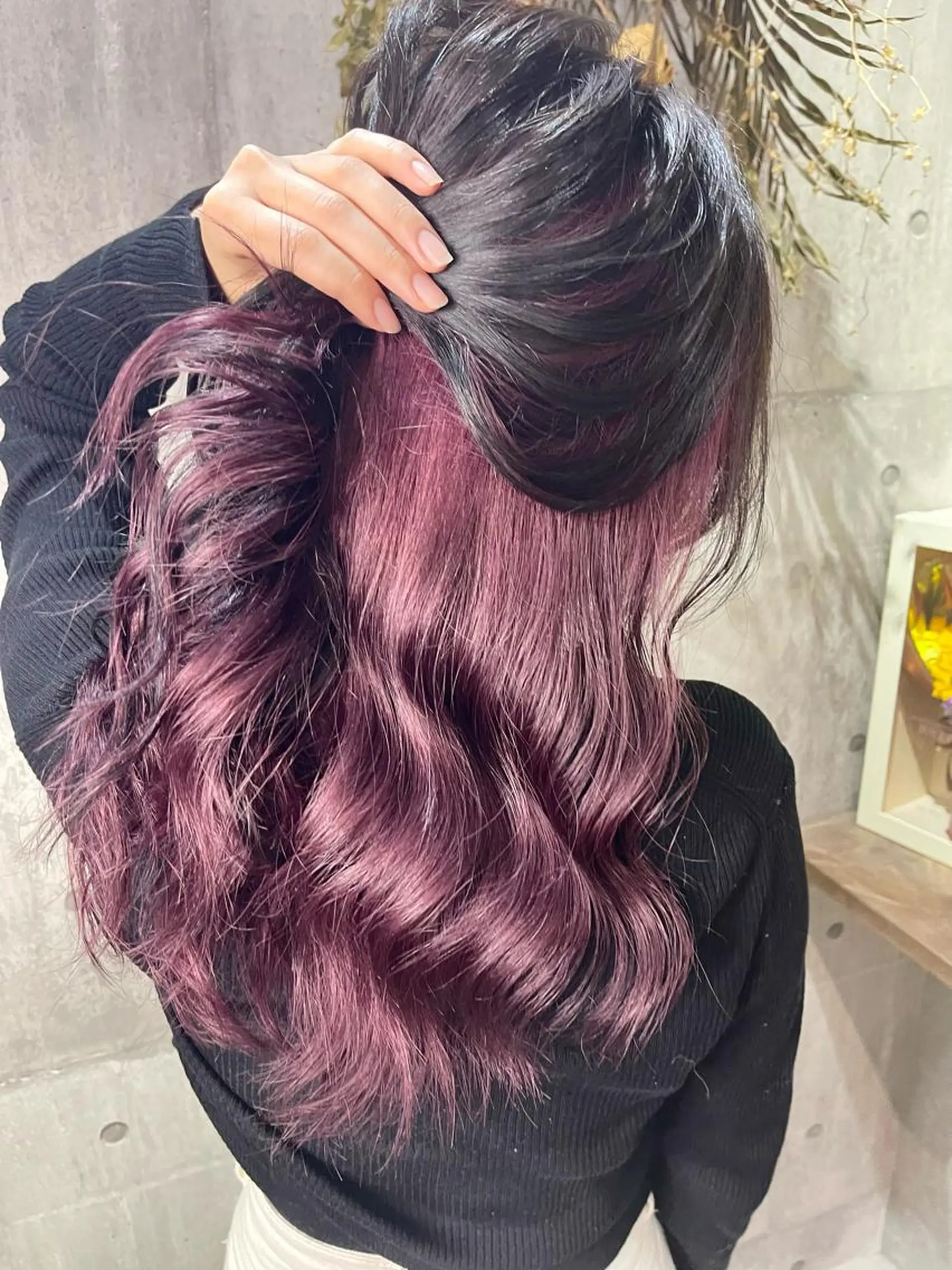 カラー ヘアカラー 名古屋のピンク好き かずくん🦩のヘアスタイル