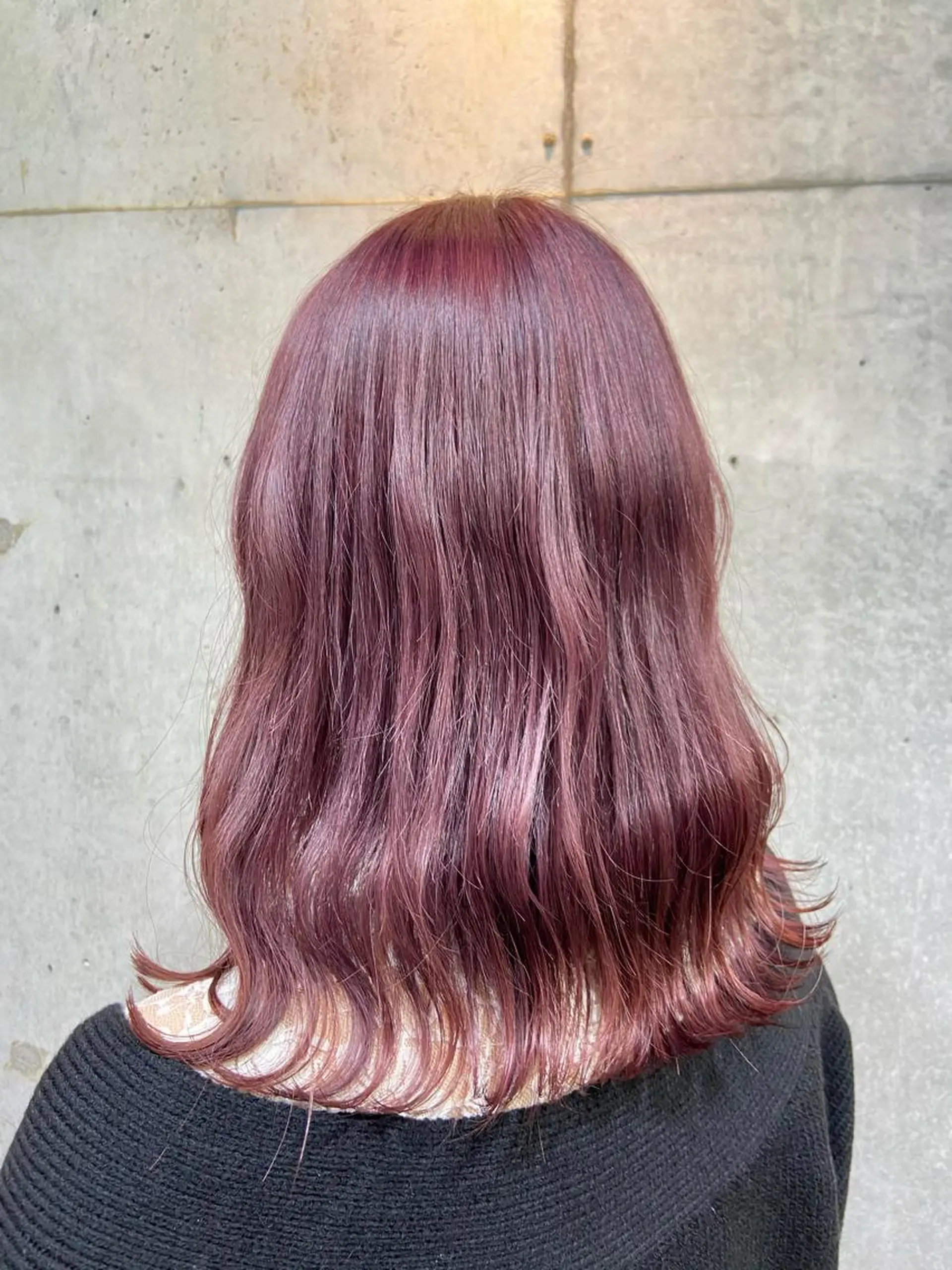 ロング カラー ピンクカラー 暗髪/艶髪/Ono .のヘアスタイル