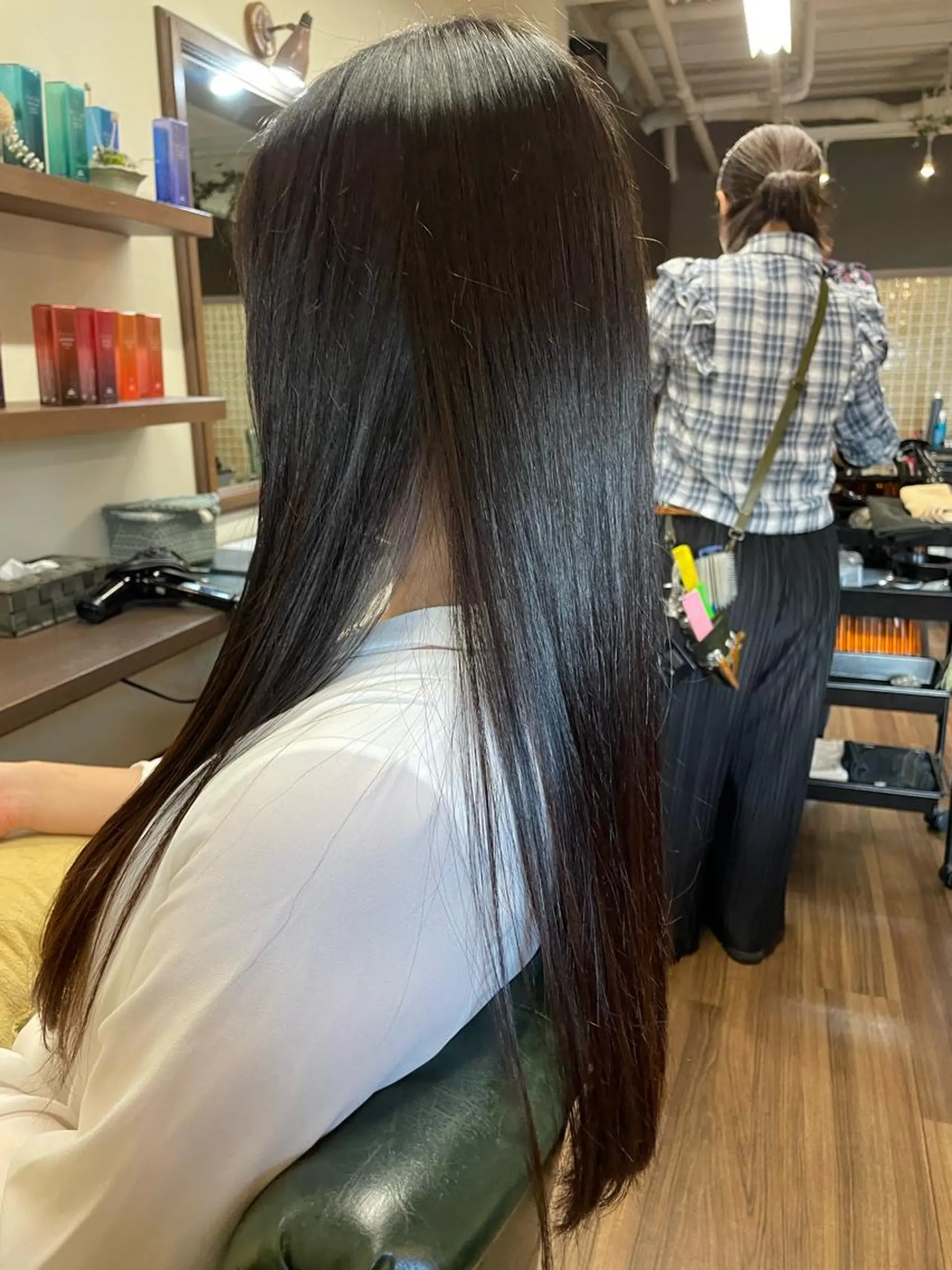 ロング ロング 山本 純平のヘアスタイル