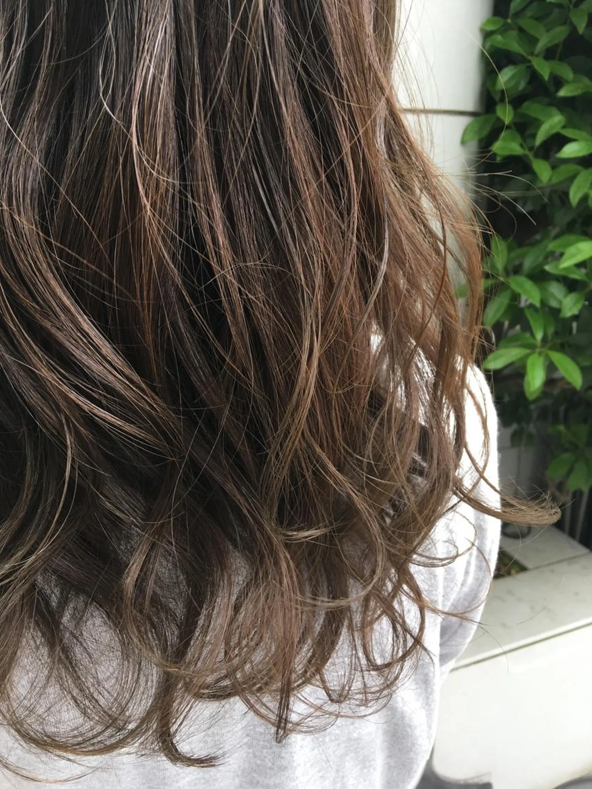 ミディアム カラー THREE所属・THREE 関根大のヘアスタイル