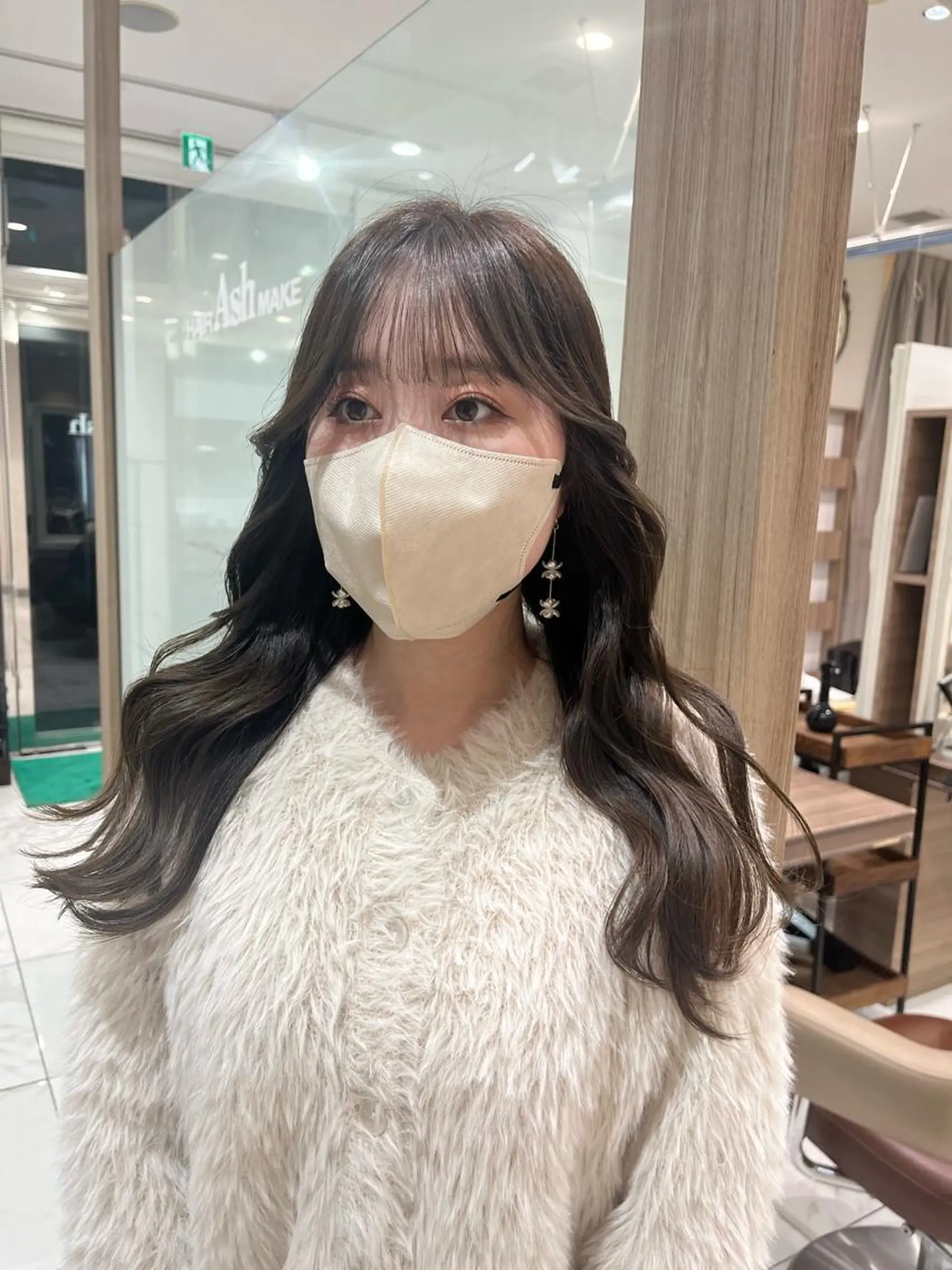 ロング カラー 韓国ヘア/耳ツボジュ エリー♡ayumuのヘアスタイル