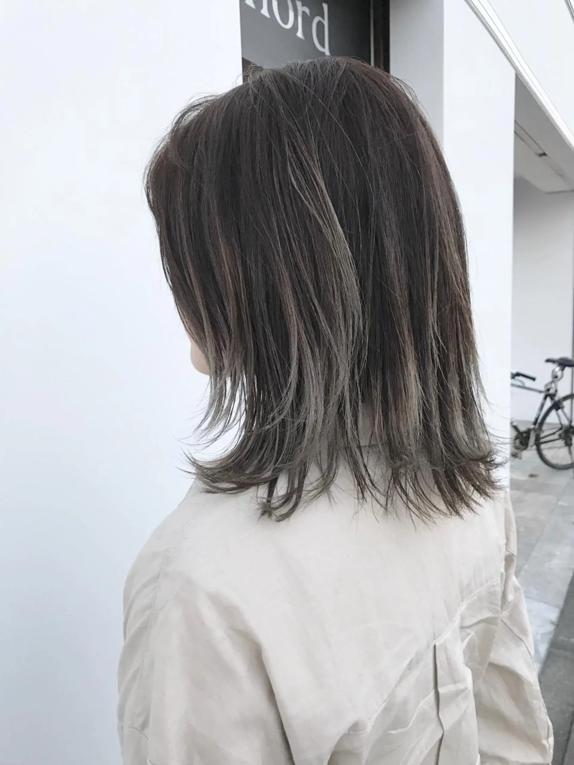 ミディアム カラー 外国人風カラー ボブ/ハイトーン 立川loose 下田のヘアスタイル